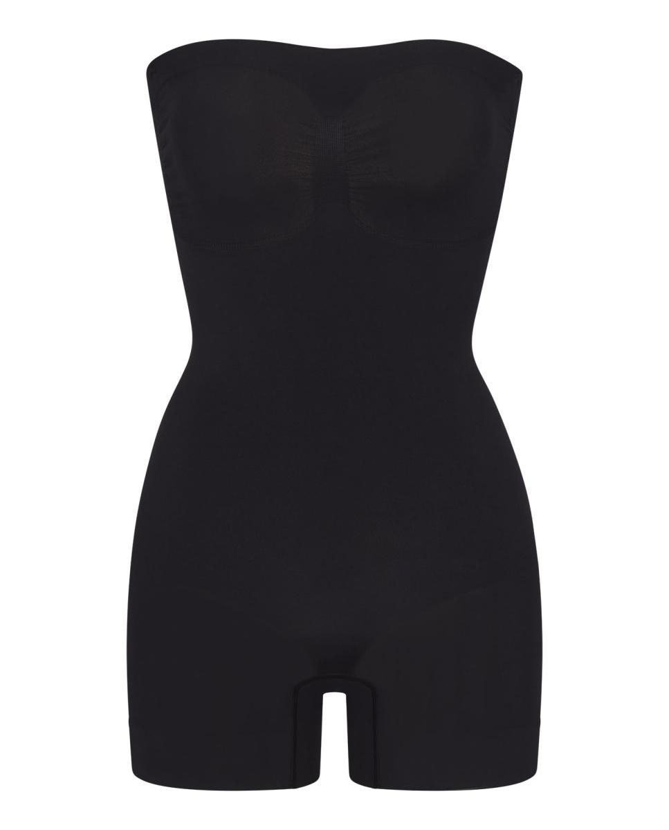 Body pantalon sin tirantes - Skims - Negro Negro-4
