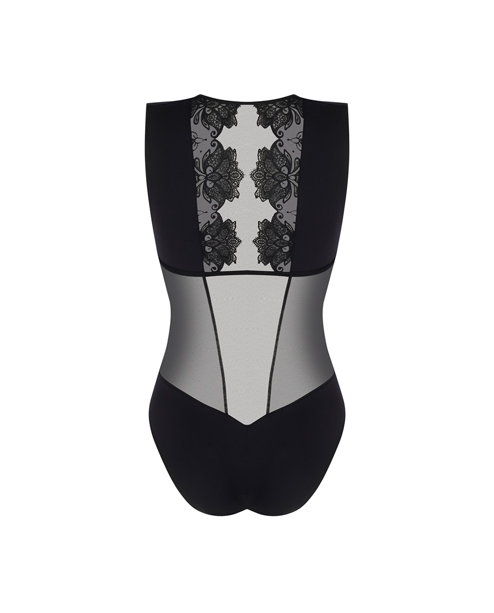Body com renda Preto-6