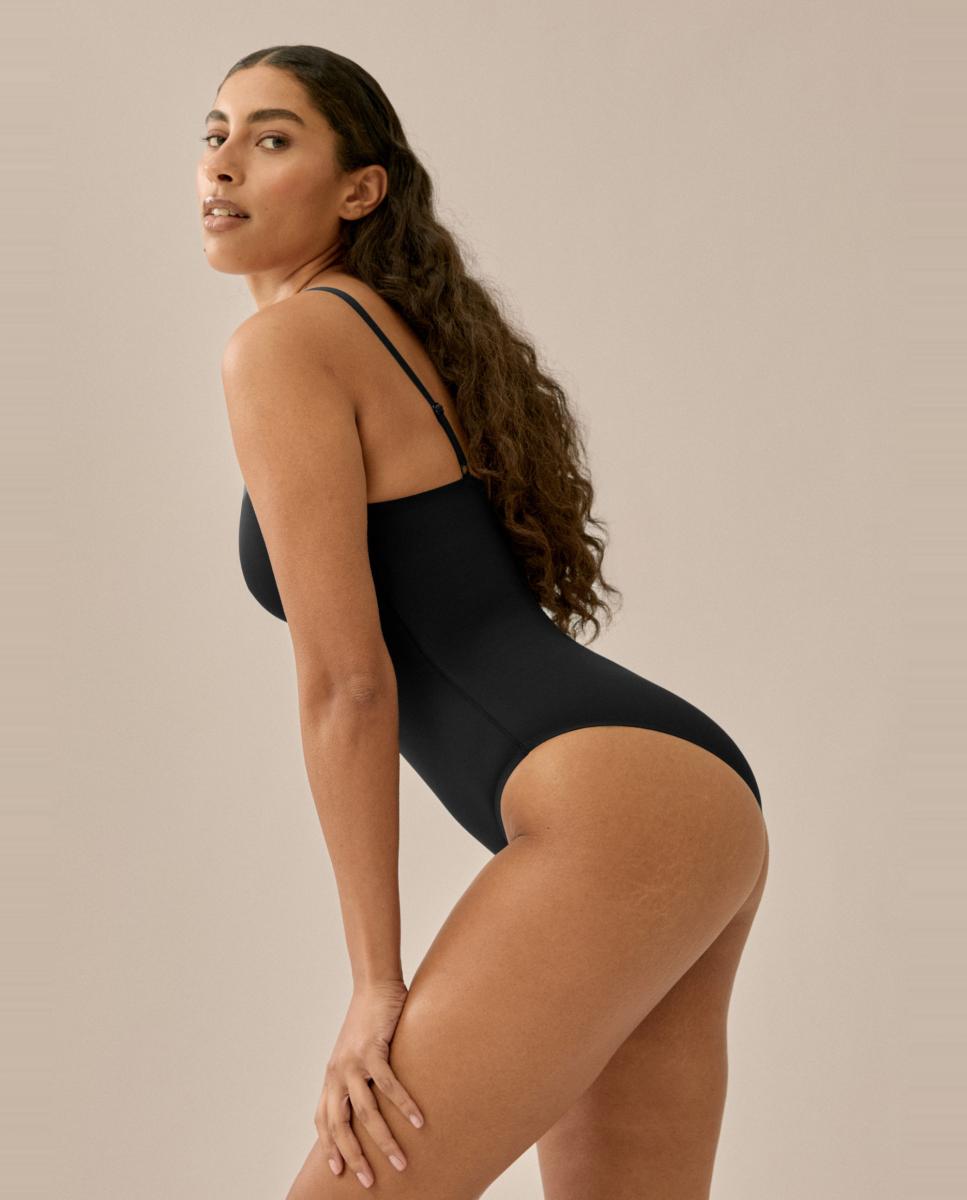Imagen 3 de Body reductor con aro de mujer - Naturana - Negro Negro