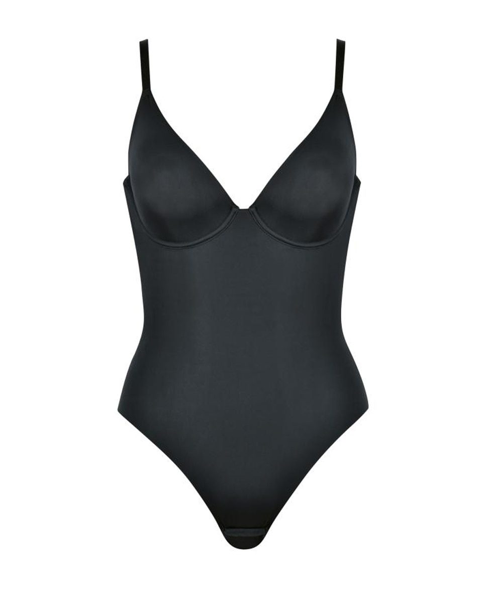 Imagen 4 de Body reductor con aro de mujer - Naturana - Negro Negro