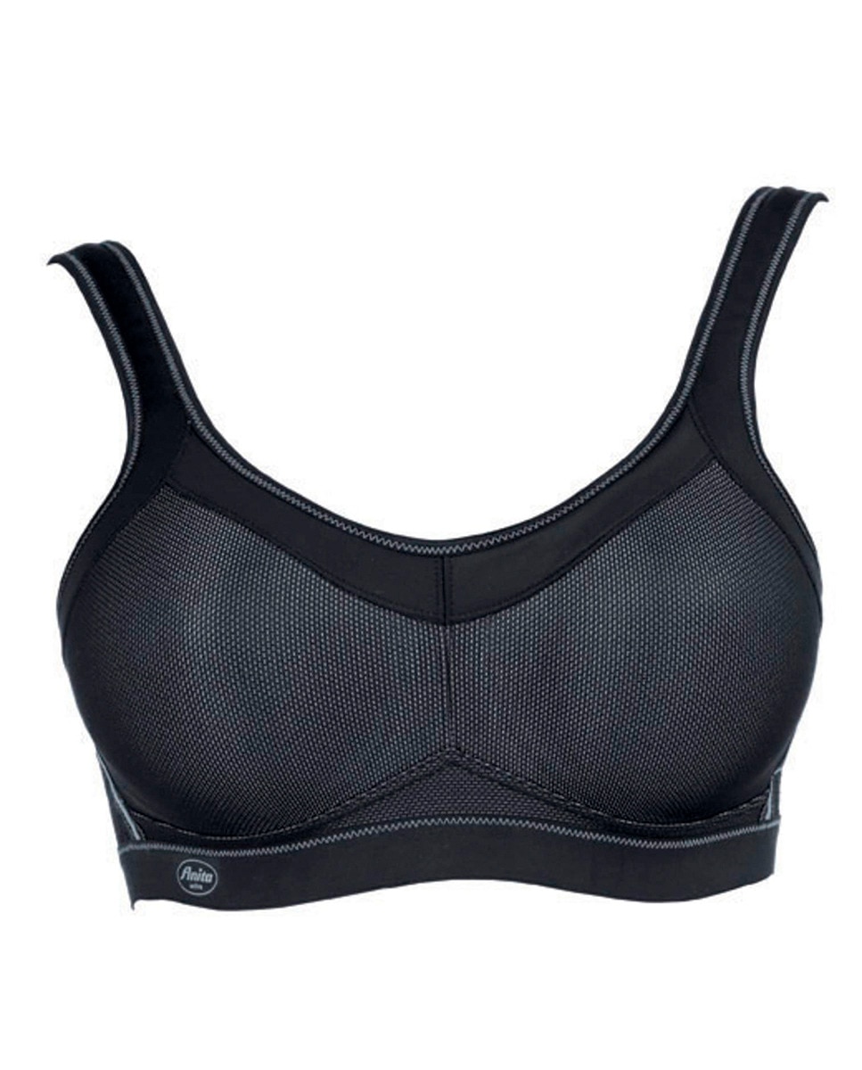 Sujetador de mujer de Anita deportivo sin aros - Negro Negro-3