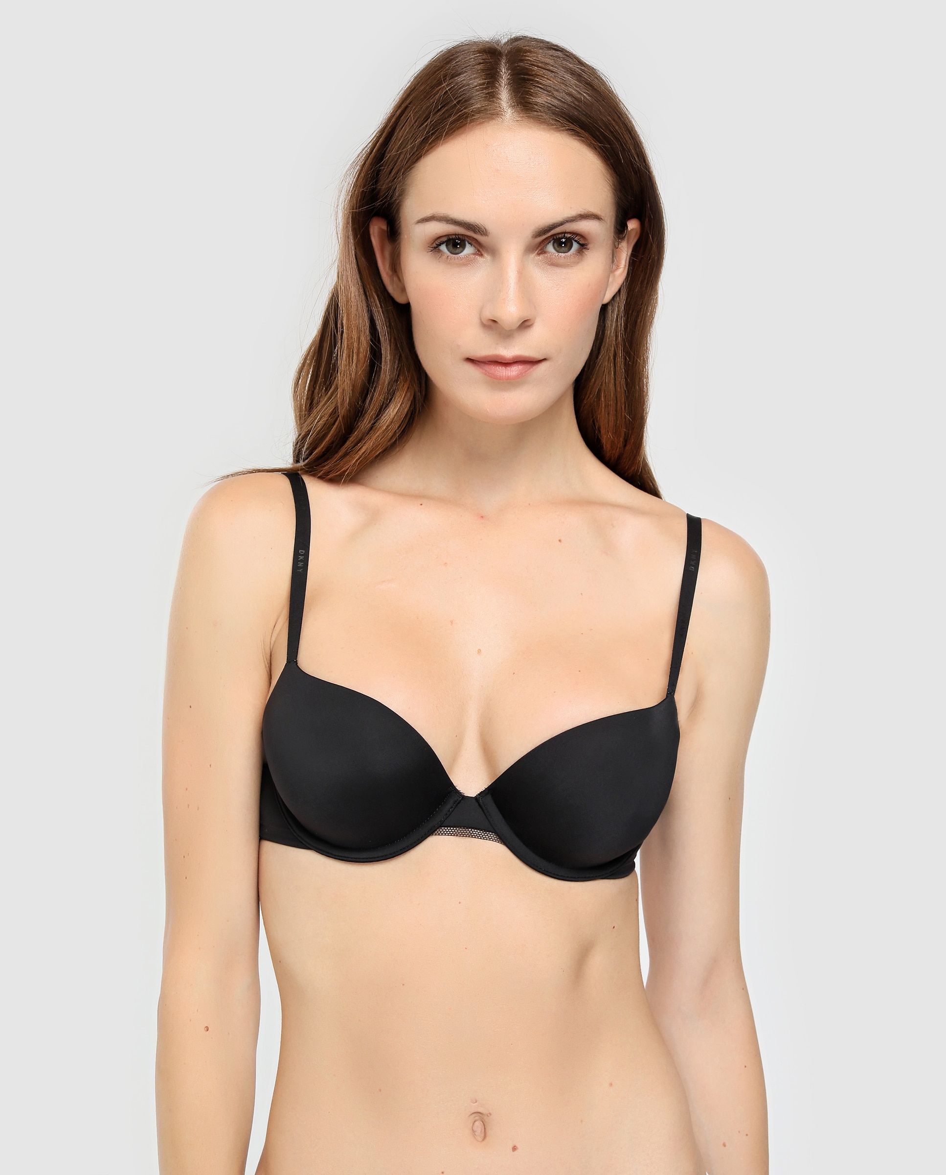 Soutien de copa moldada Litewear DKNY com aro Preto-1