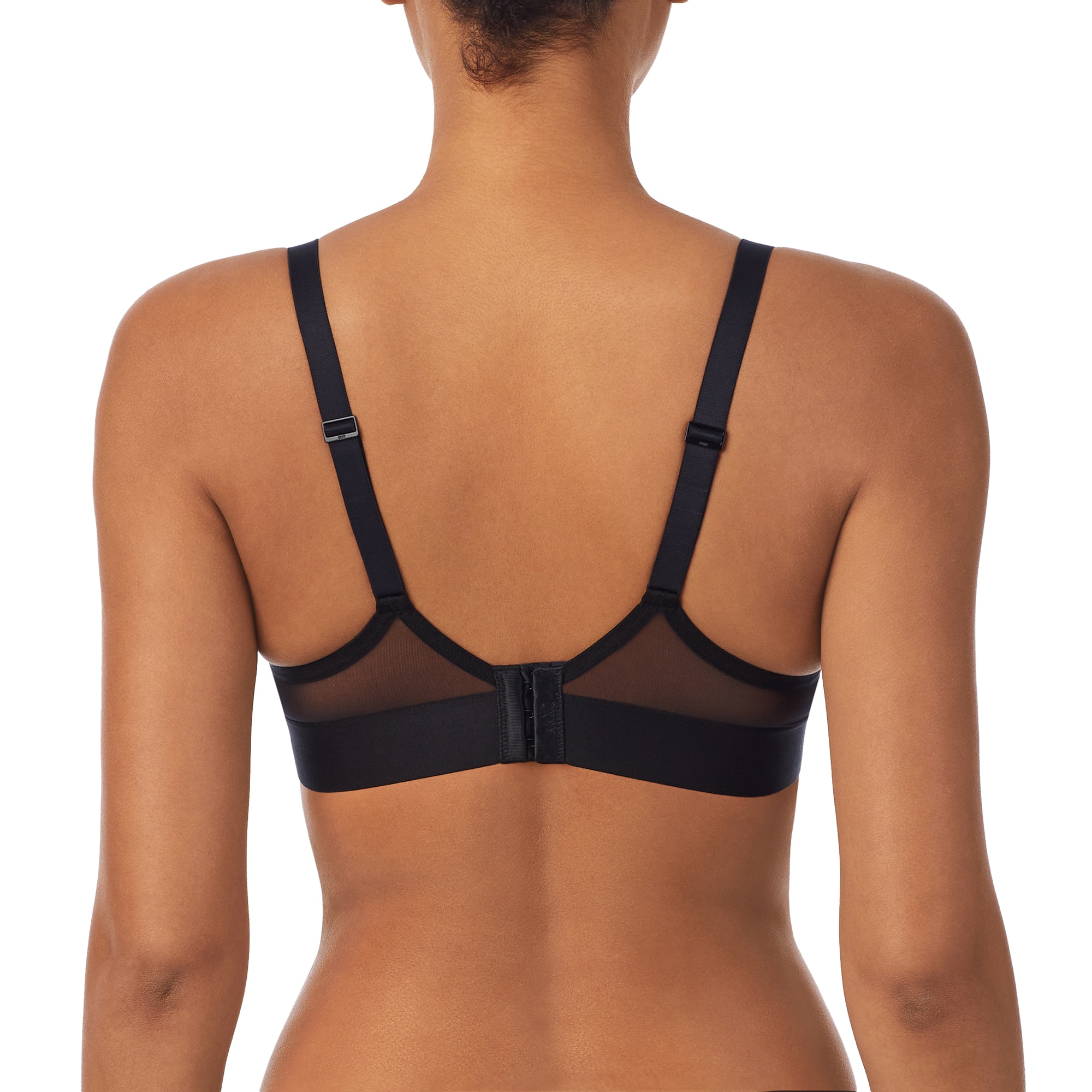 Soutien Transparente com Aros e em Tule Preto-2