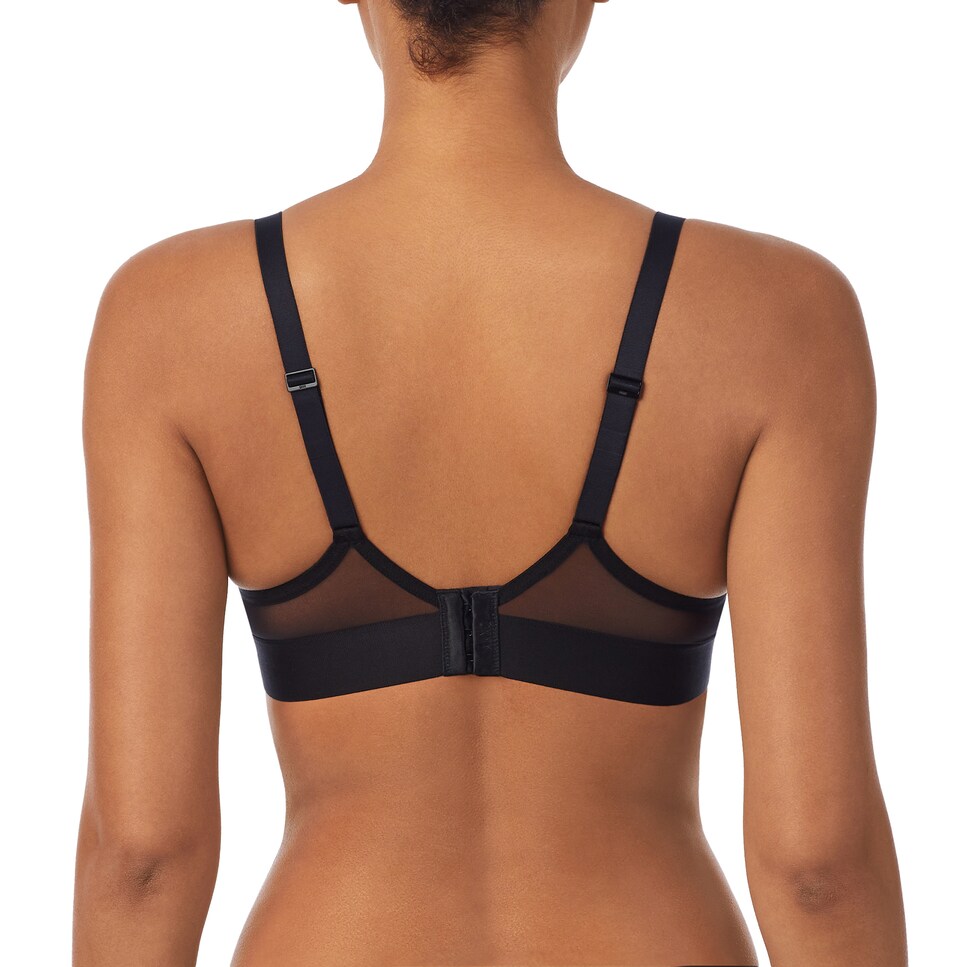 Soutien Transparente com Aros e em Tule Preto-2