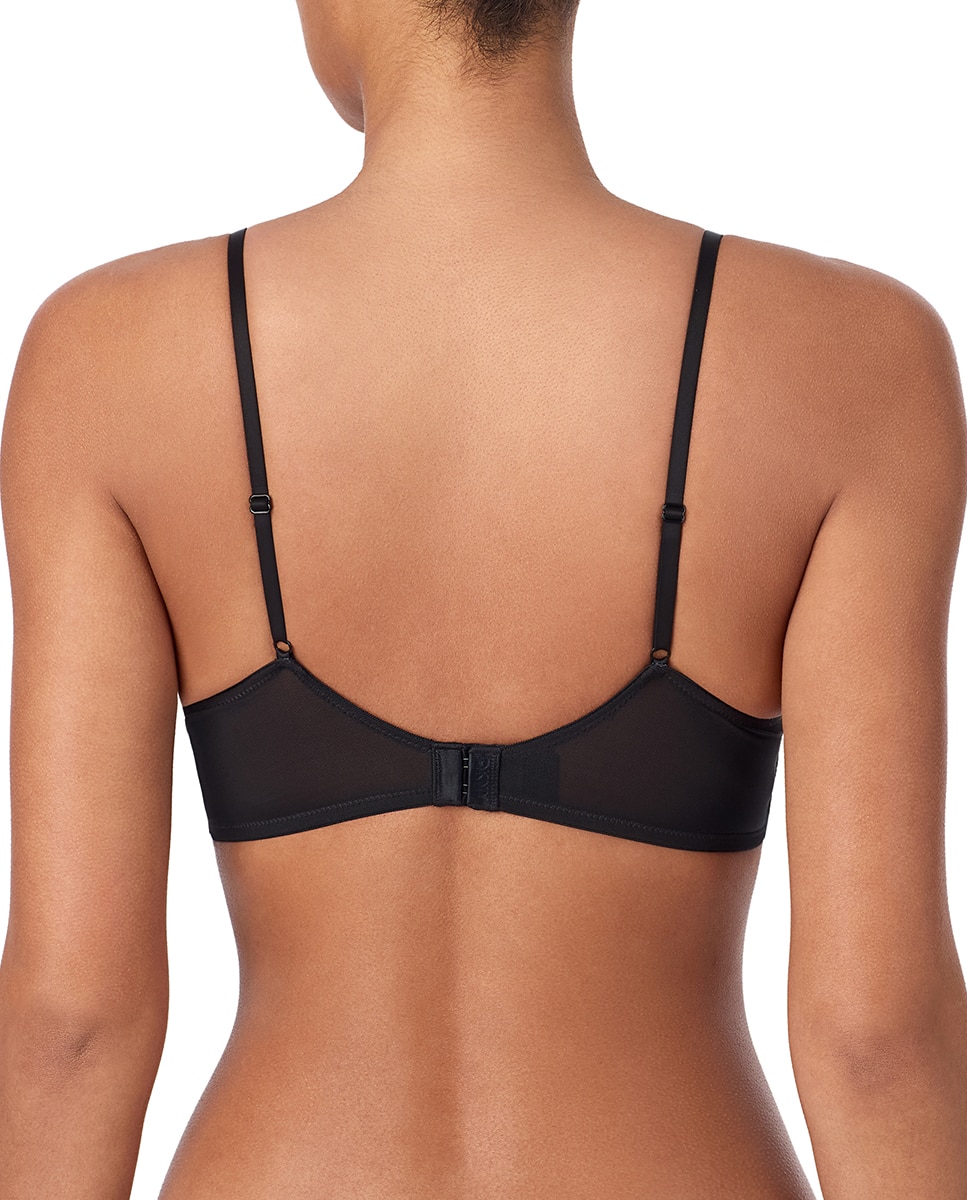 Imagen 2 de Sujetador de mujer balconette de encaje - DKNY - Negro Negro