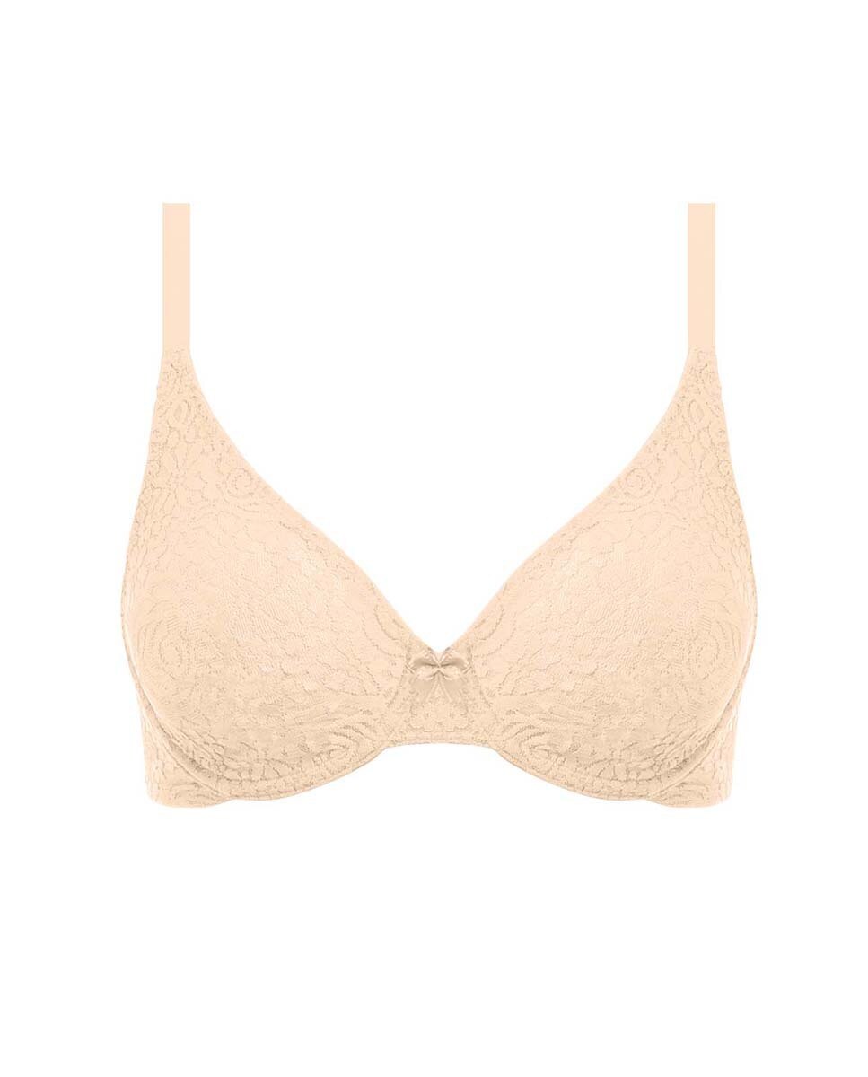 Sujetador Halo Lace tipo triángulo encaje - Wacoal - Beige Beige-4