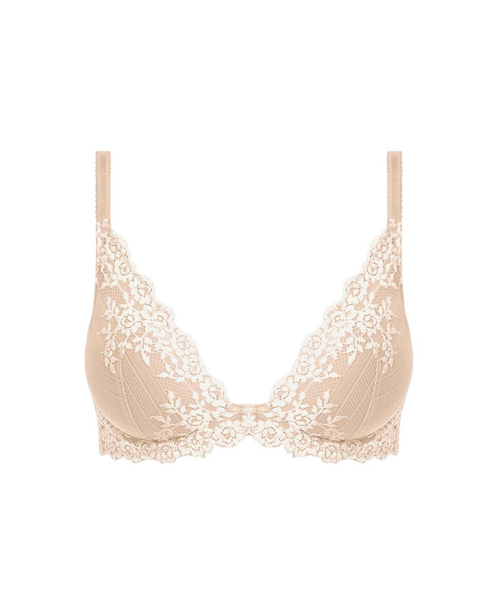 Sujetador Embrace Lace tipo triángulo con aro y foam - Wacoal - Beige Beige-5