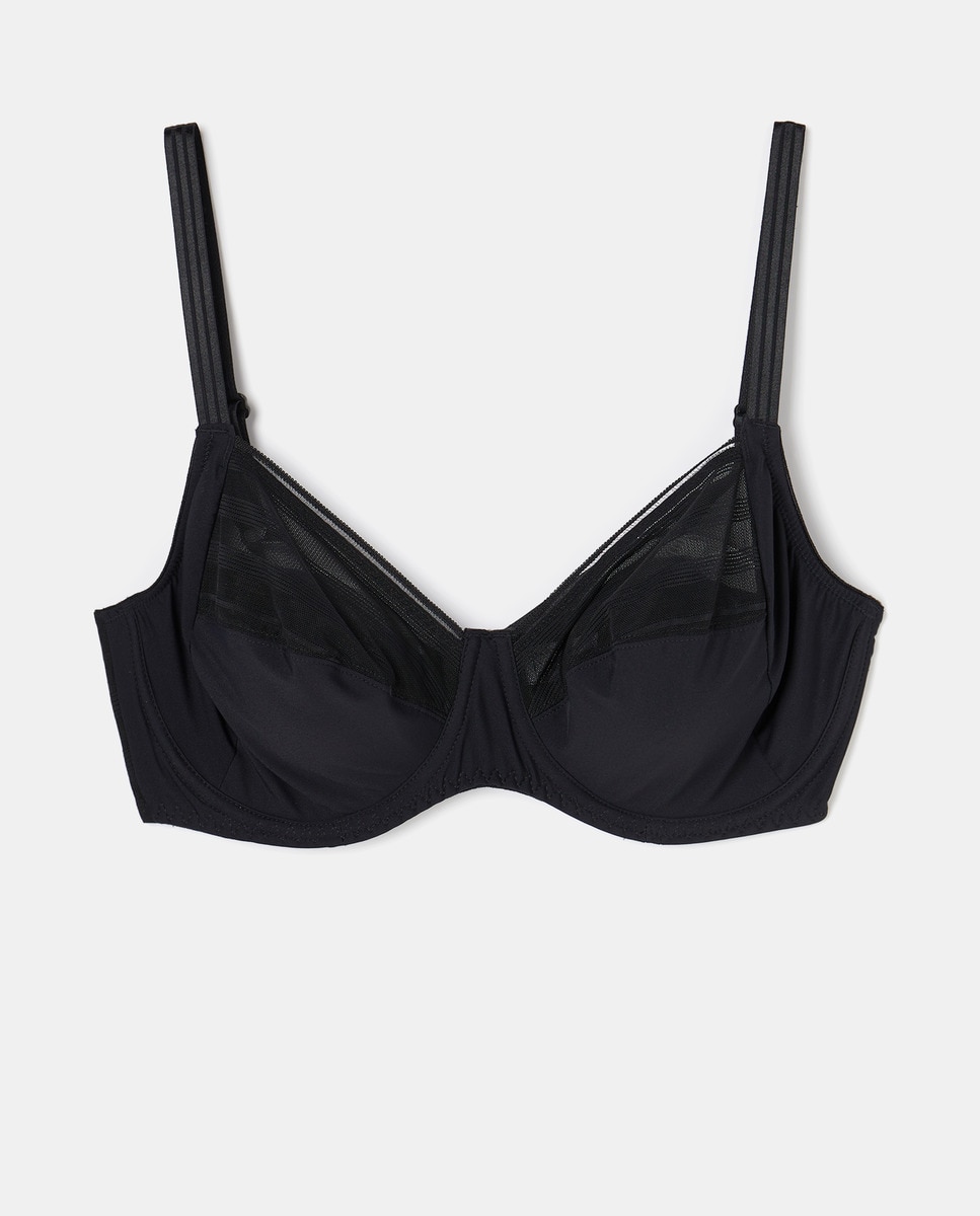 Sujetador con aros - Antigel - Negro Negro-1