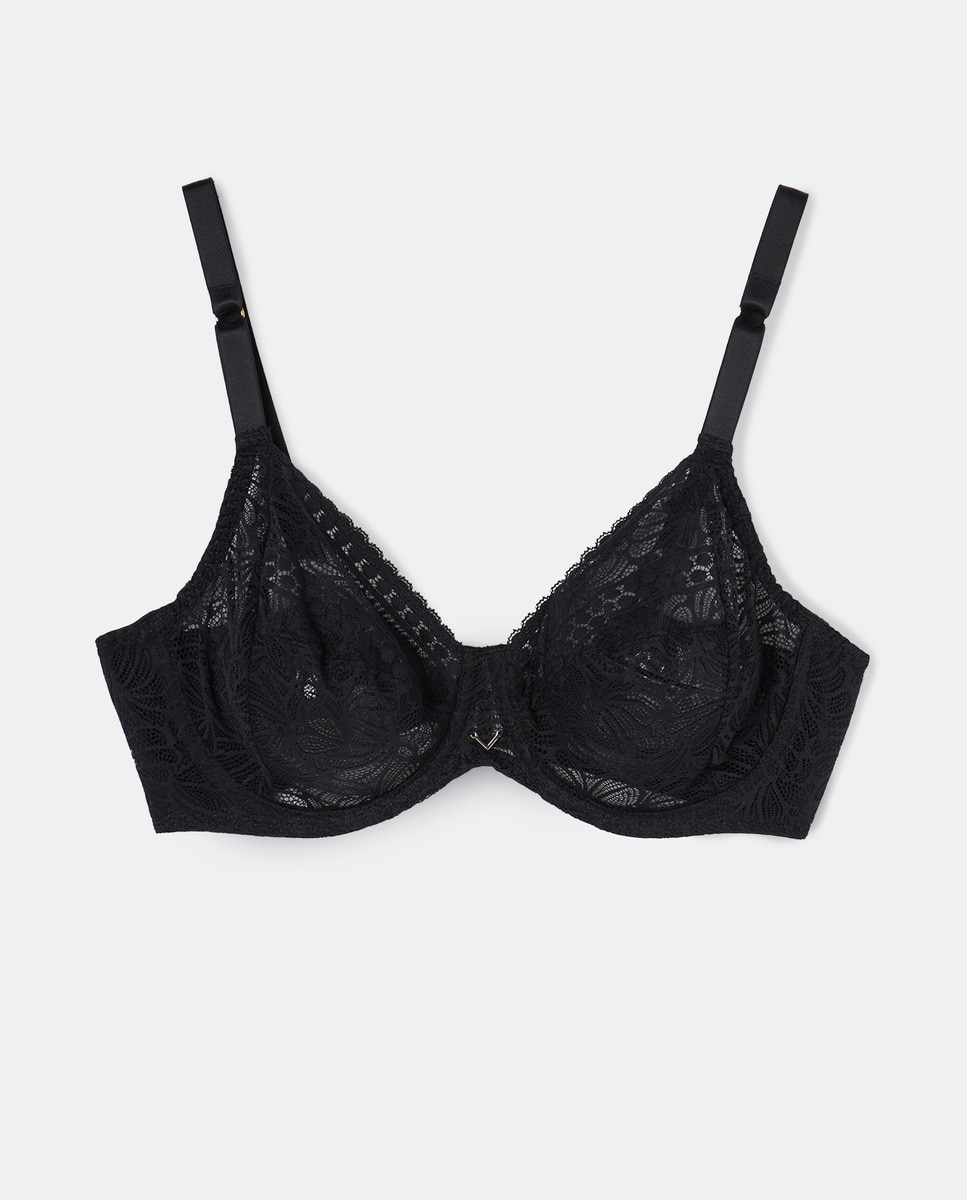 Sujetador con aros - Antigel - Negro Negro-1