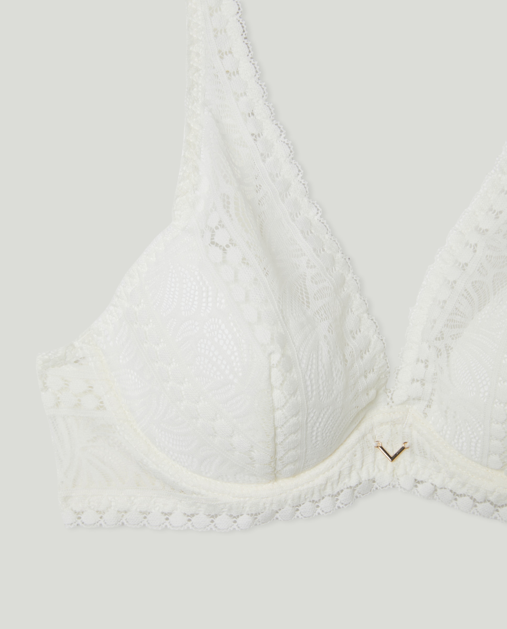 Soutien Triangular Almofadado Branco-2