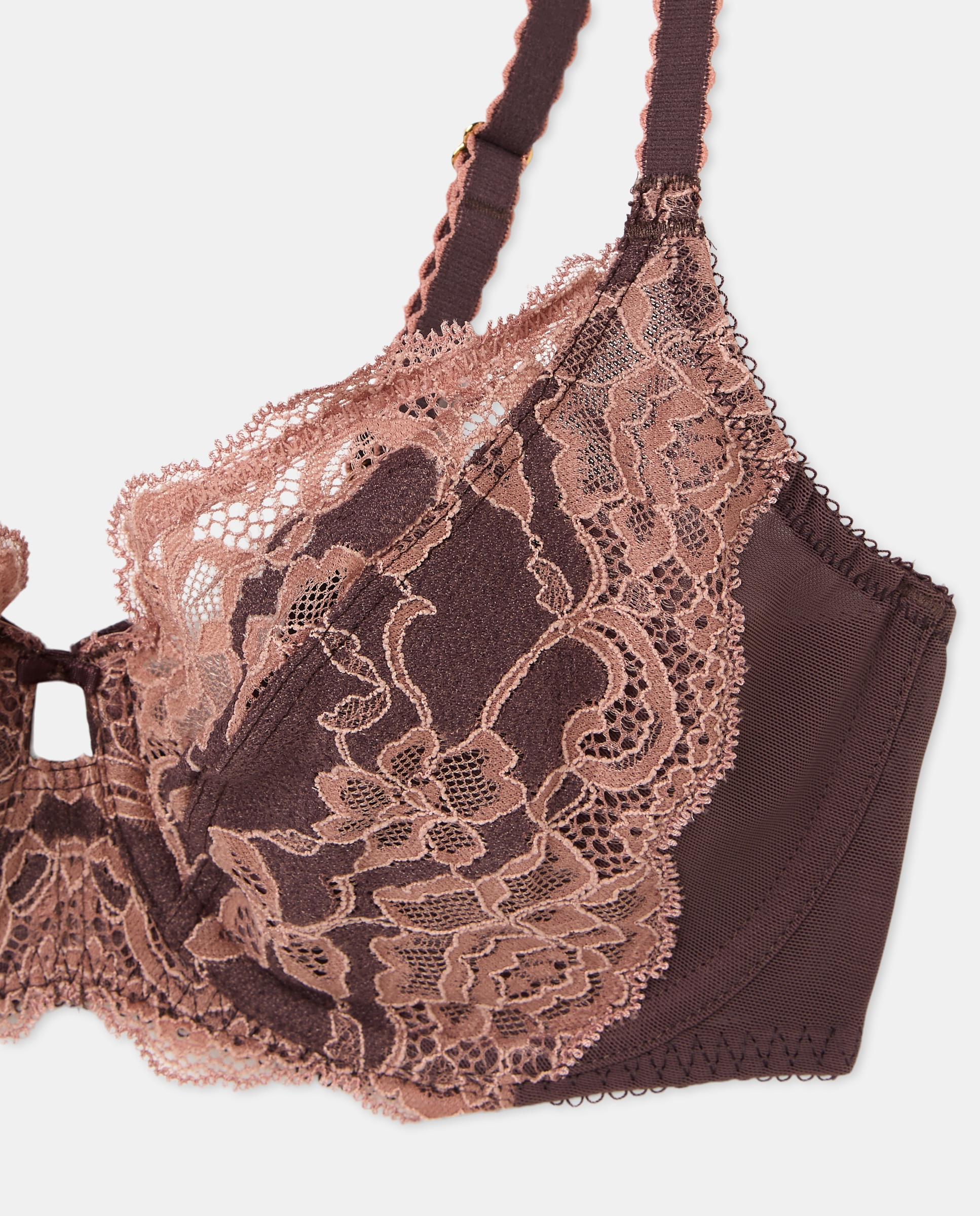 Soutien Plunge com Aros Bege-4