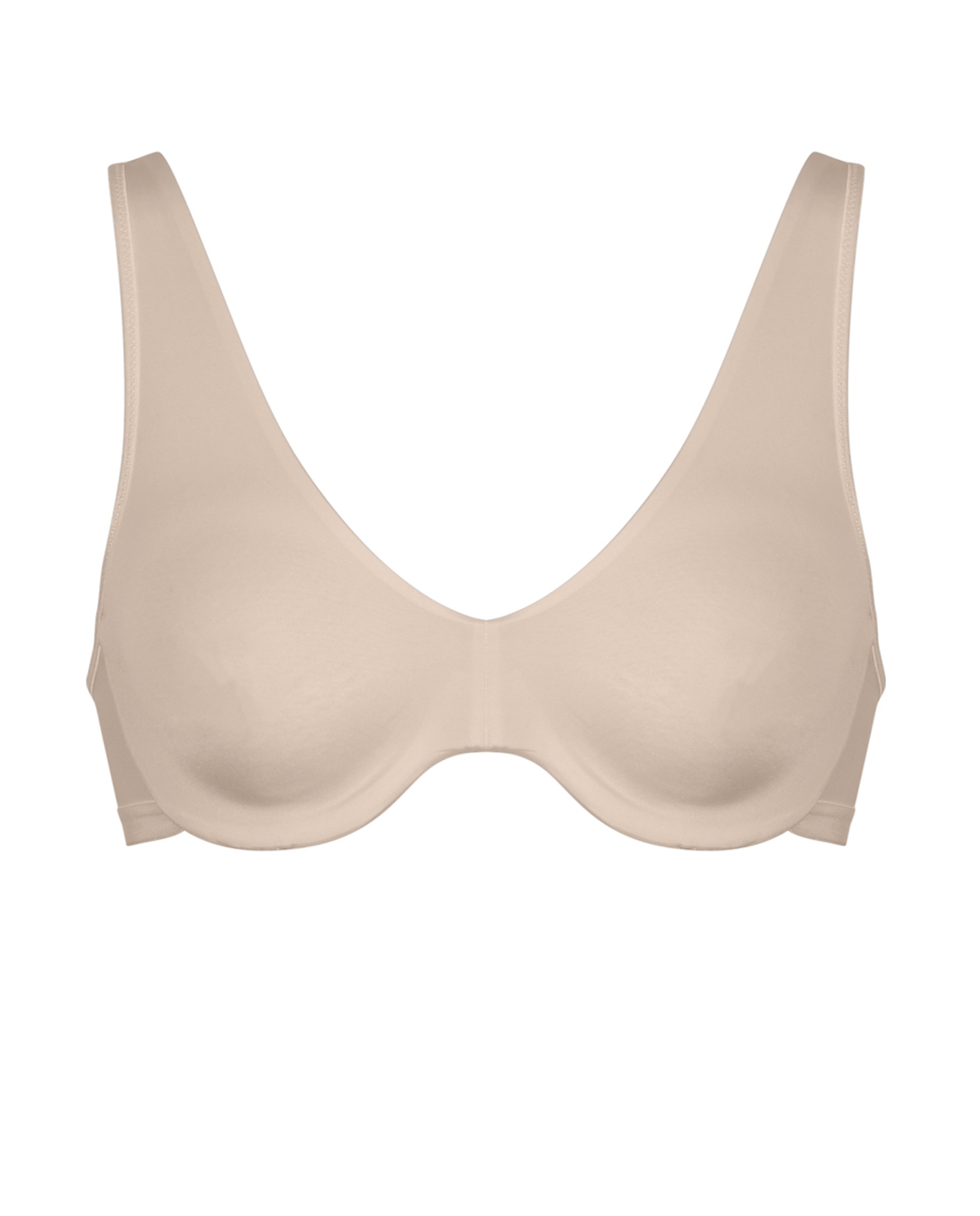 Sujetador Capacidad Con Aro Tejido Ultraligero - Naturana - Negro Negro-2