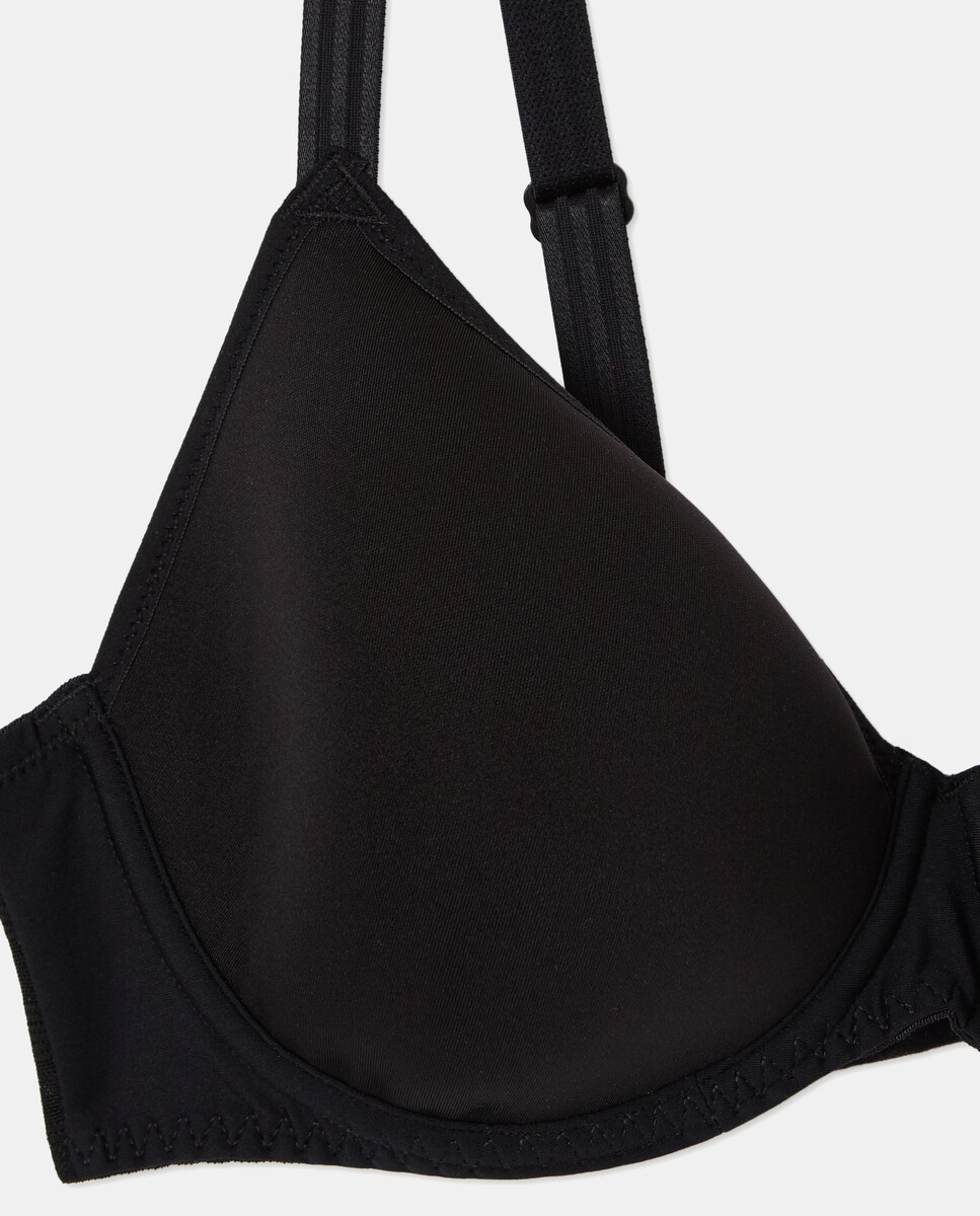 Soutien com Aros e Tecido Especial Spacer Preto-5