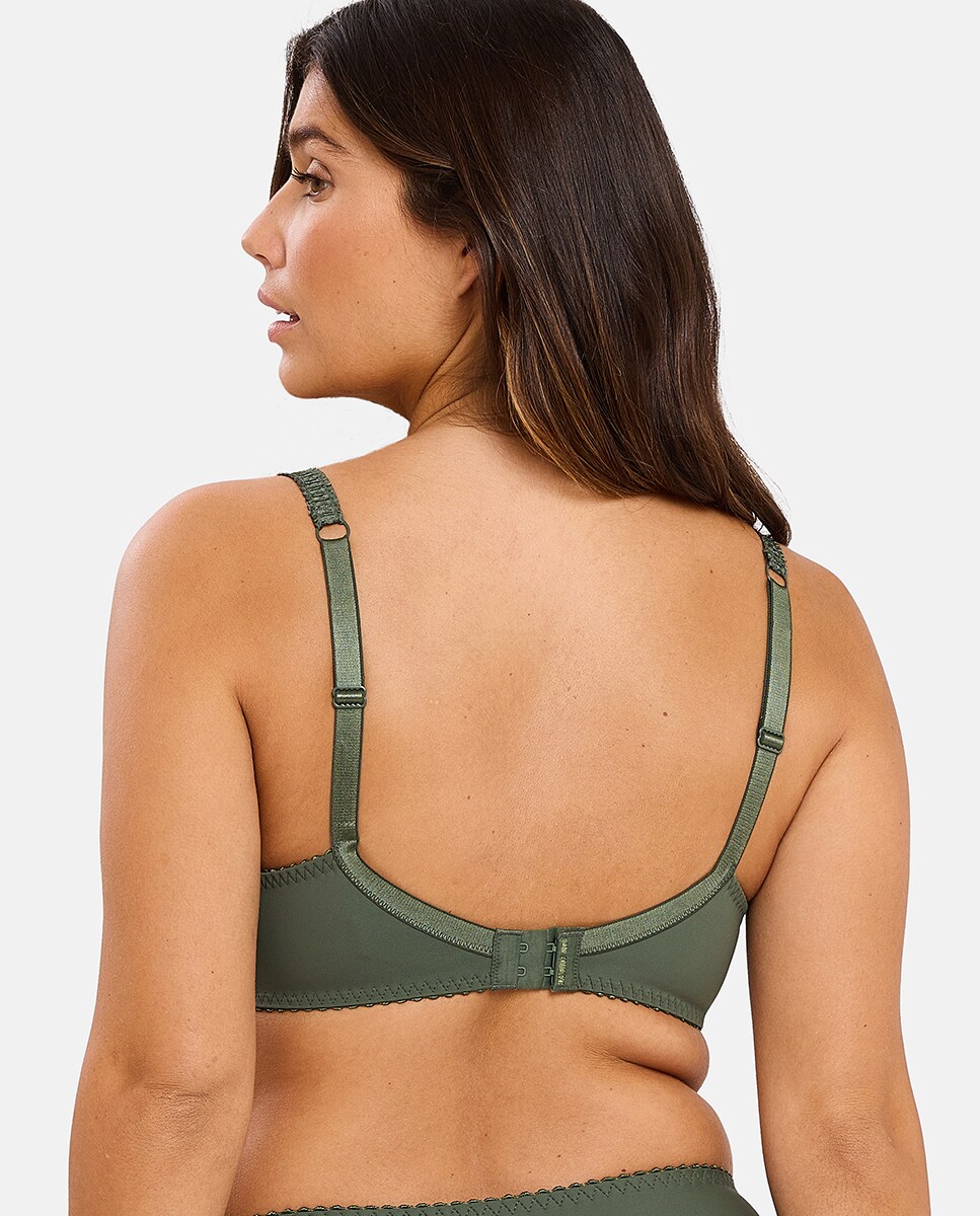 Soutien de mulher Sans Complexe pré-formado com aro Verde-2
