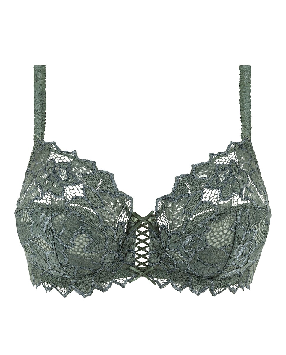 Soutien de mulher Sans Complexe pré-formado com aro Verde-4