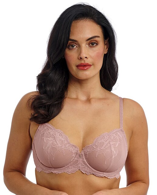 Imagem 0 de Soutien Balconette de Aro com Renda Floral e Elástico