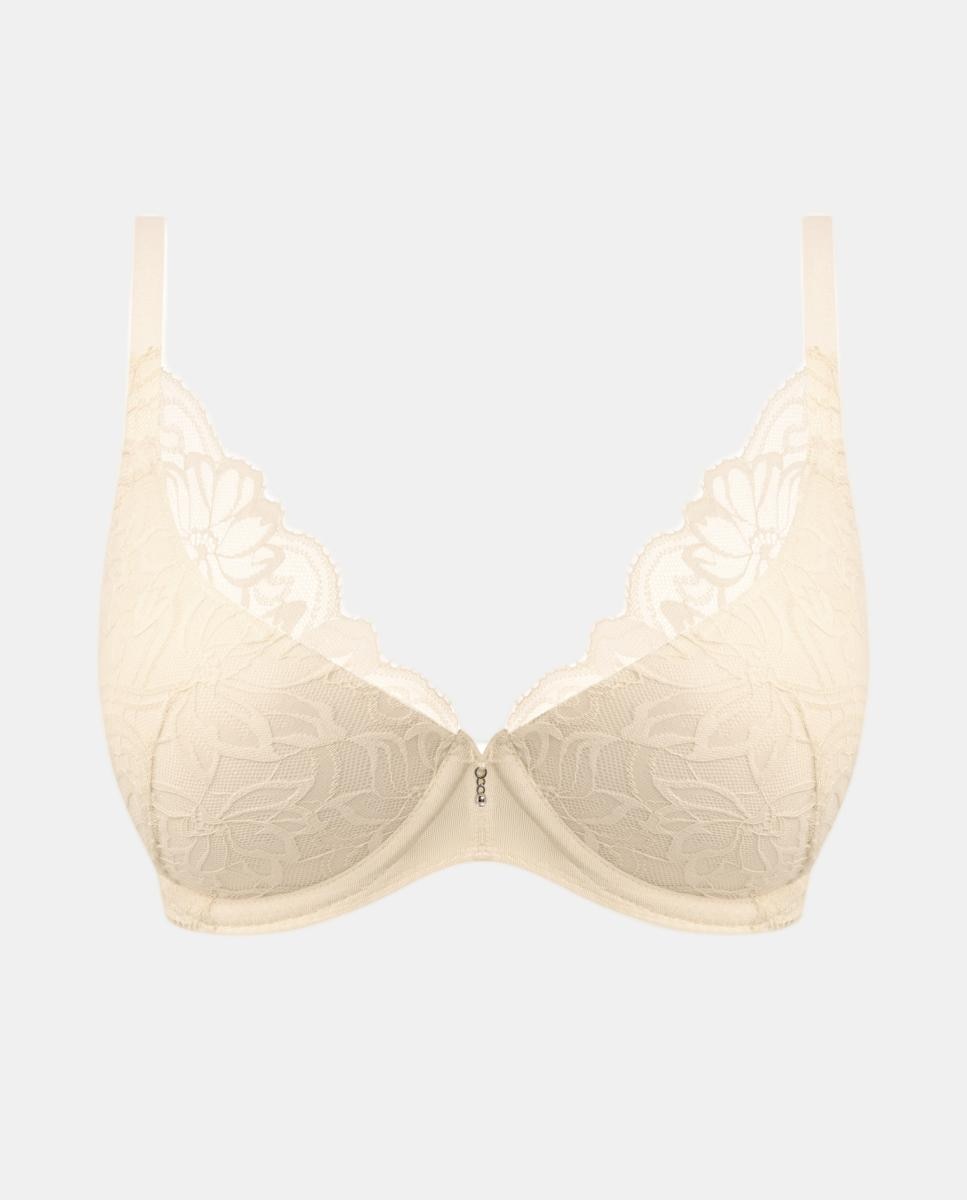 Sujetador push up encaje floral plano - Wacoal - Natural Natural-4