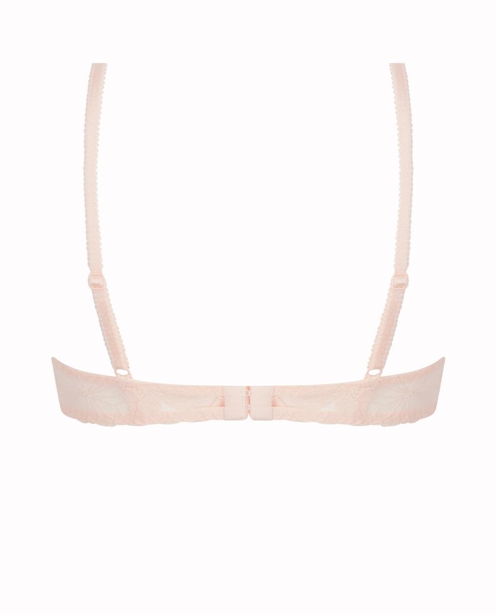 Soutien com Enchimento com Aros Rosa-2