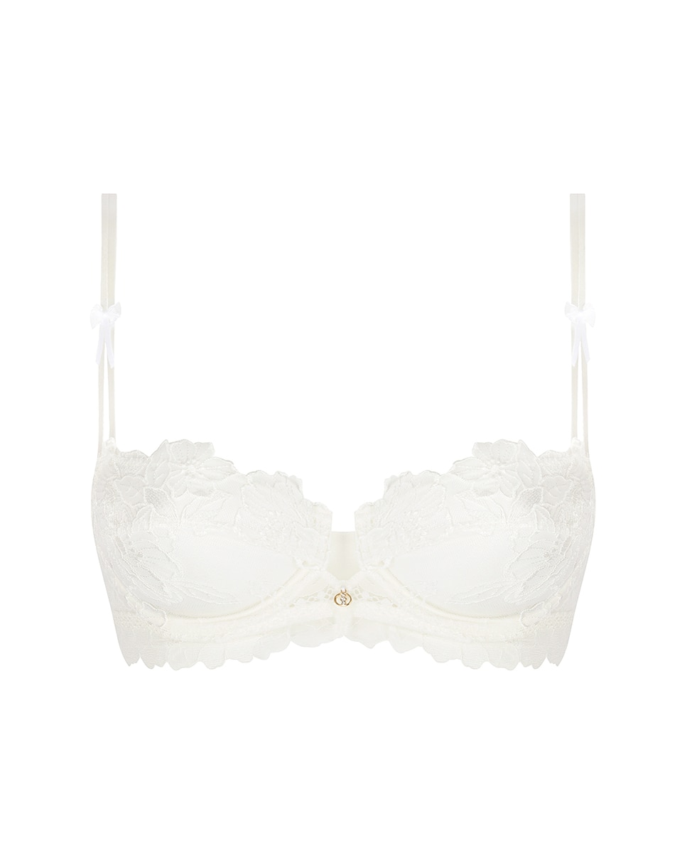 Soutien balconette com aros Cru-5