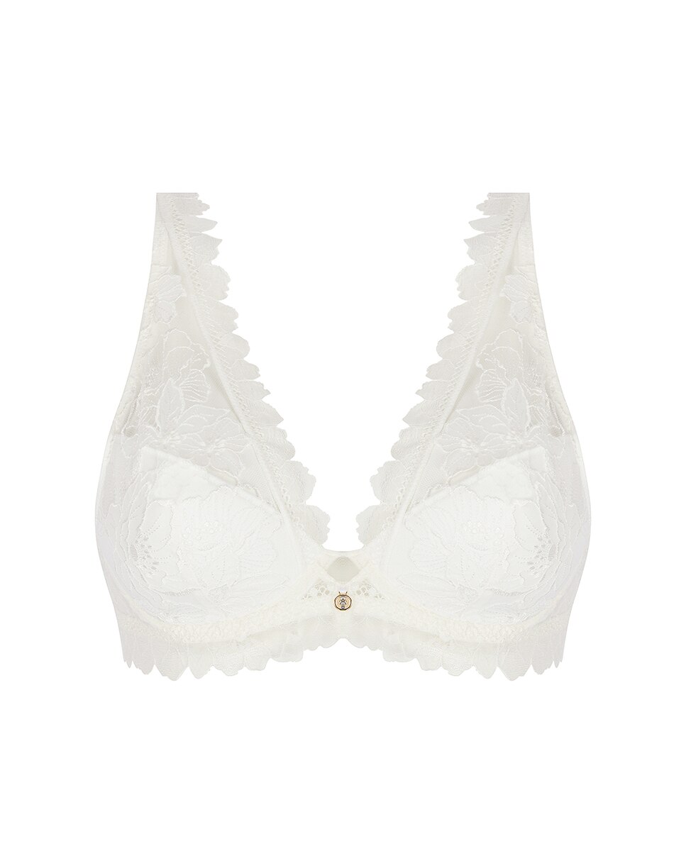 Soutien Triangular com Aros Cru-5