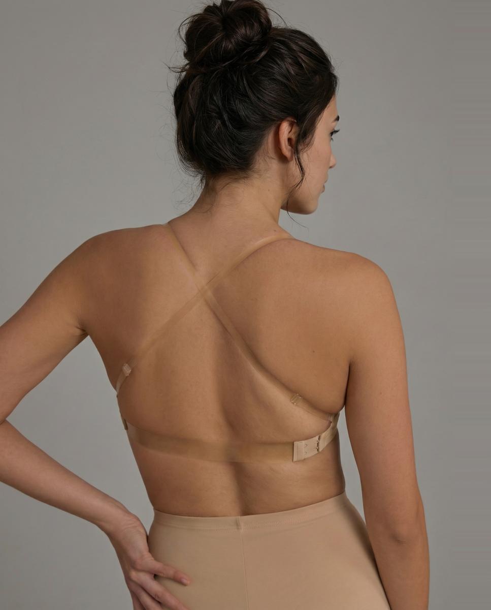Soutien com Armação Push-Up Multiposições e Multiusos, em Tecido Suave e Invisível Bege-5