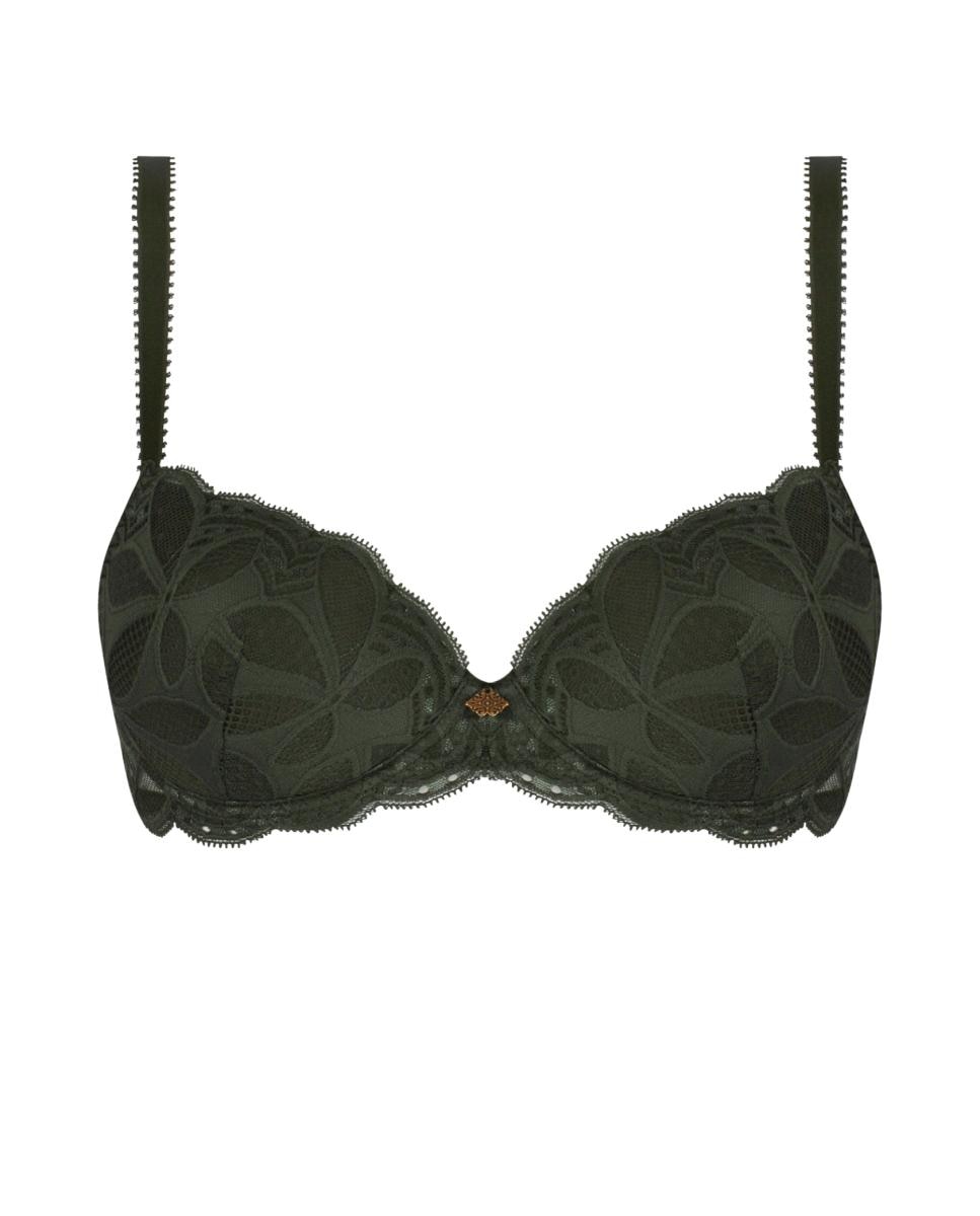 Soutien com Enchimento e Aros Bege-2