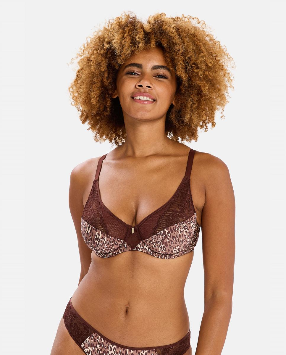 Imagem 0 de Soutien com Aro e Animal Print