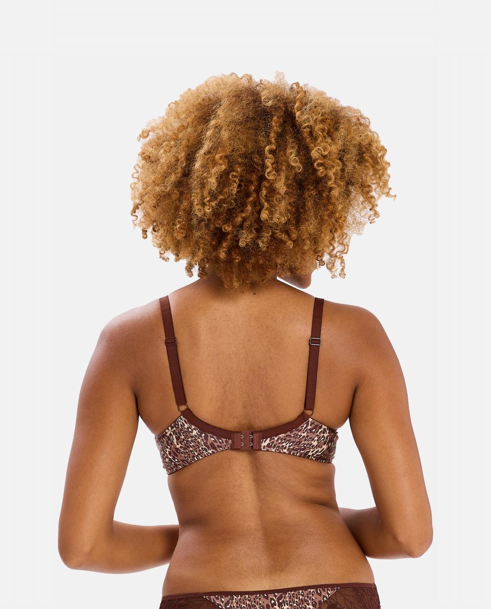 Soutien com Aro e Animal Print Multicolor-2