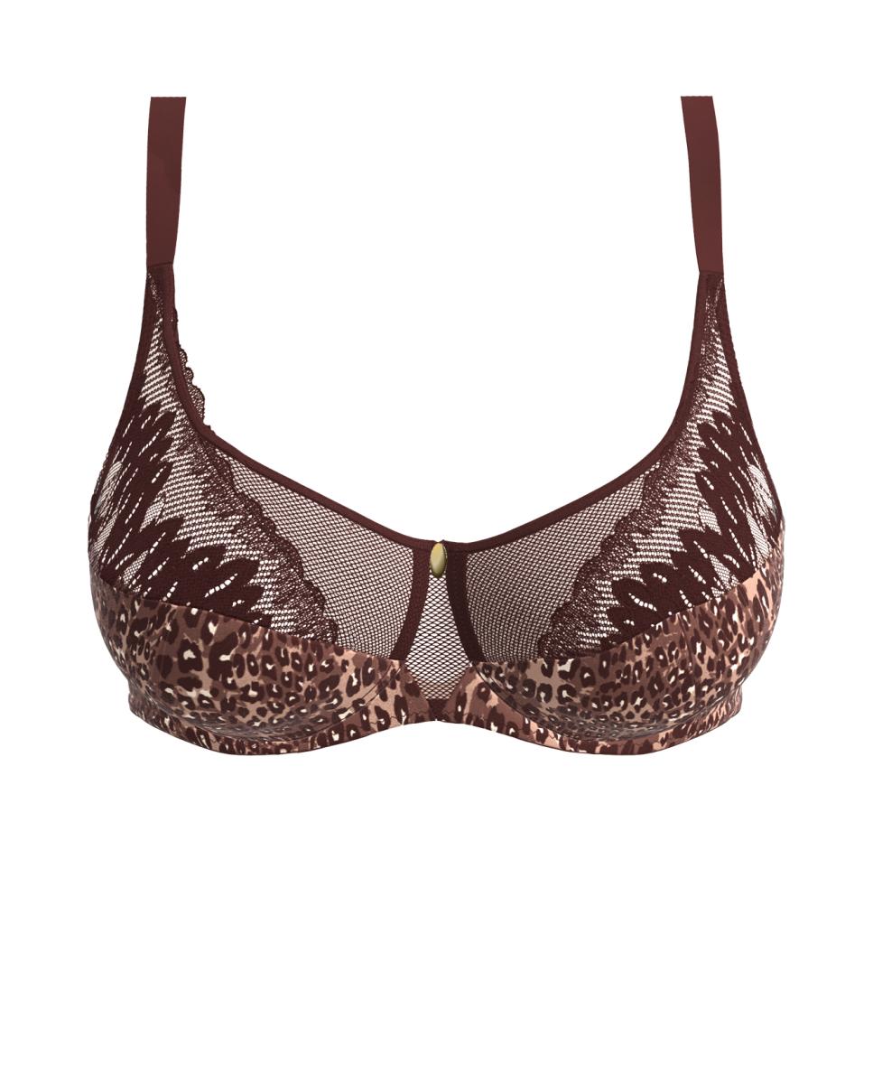 Soutien com Aro e Animal Print Multicolor-8