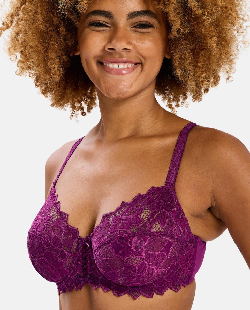 Sujetador de mujer Sans Complexe preformado con aro - Morado Morado-3