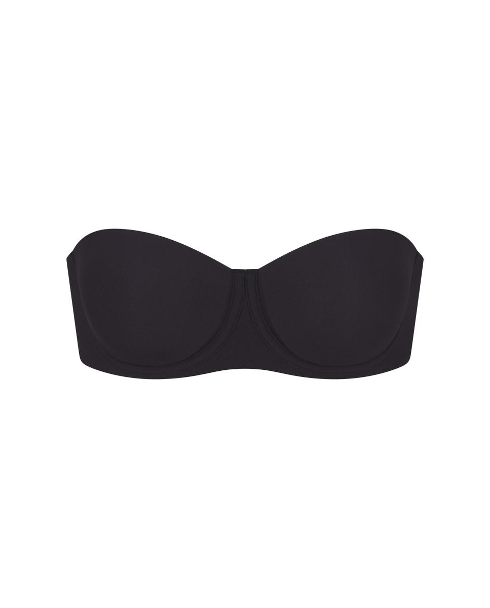 sujetador sin tirantes con sujeción firme - Skims - Negro Negro-3
