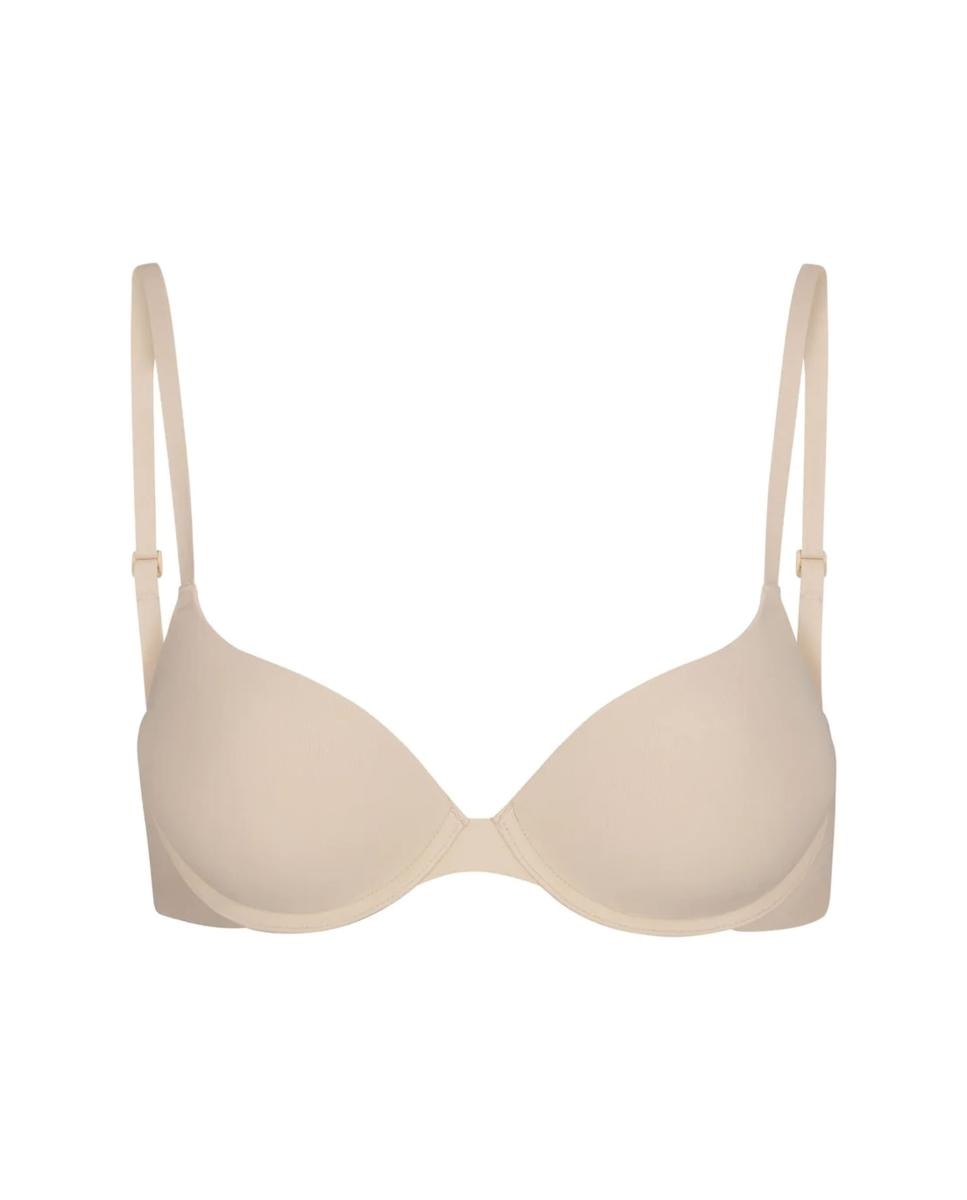 Sutiã com Efeito Push-up e Volume Adicional. Bege-5