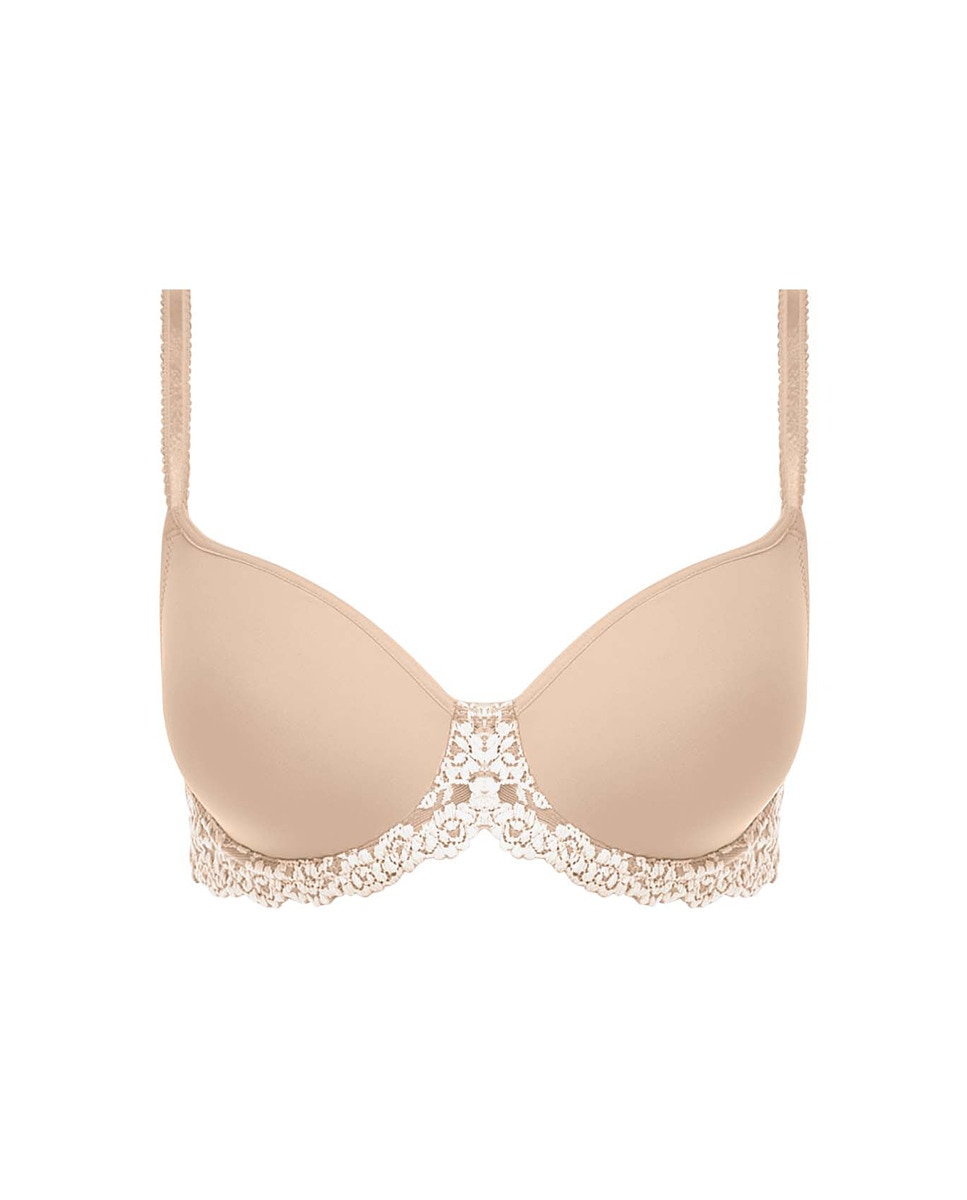Soutien almofadado Embrace Lace com renda Marfim-3