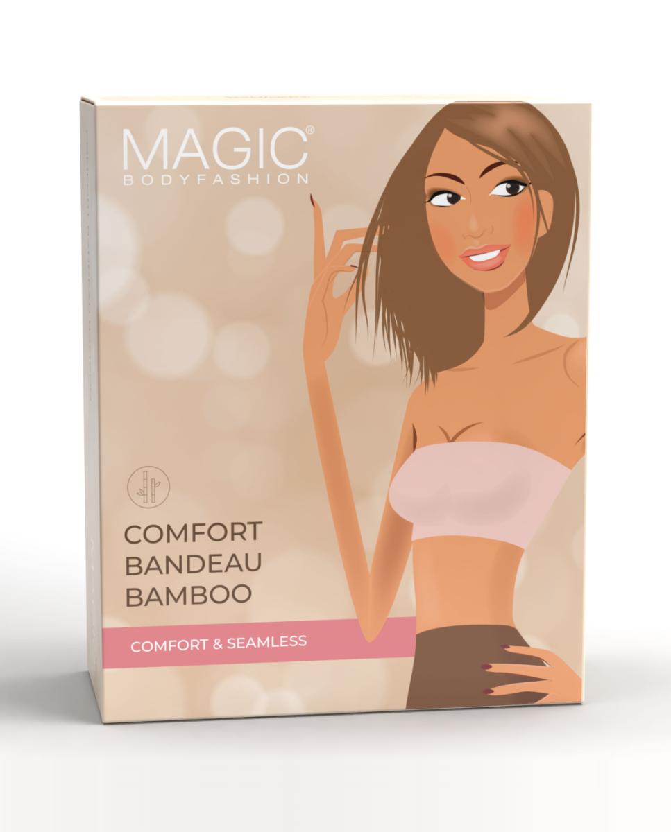 Soutien Bamboo bandeau sem aro Bege-3