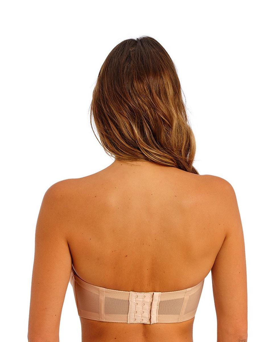 Sujetador Red Carpet tipo bandeau color nude con foam y aro - Wacoal - Beige Beige-2