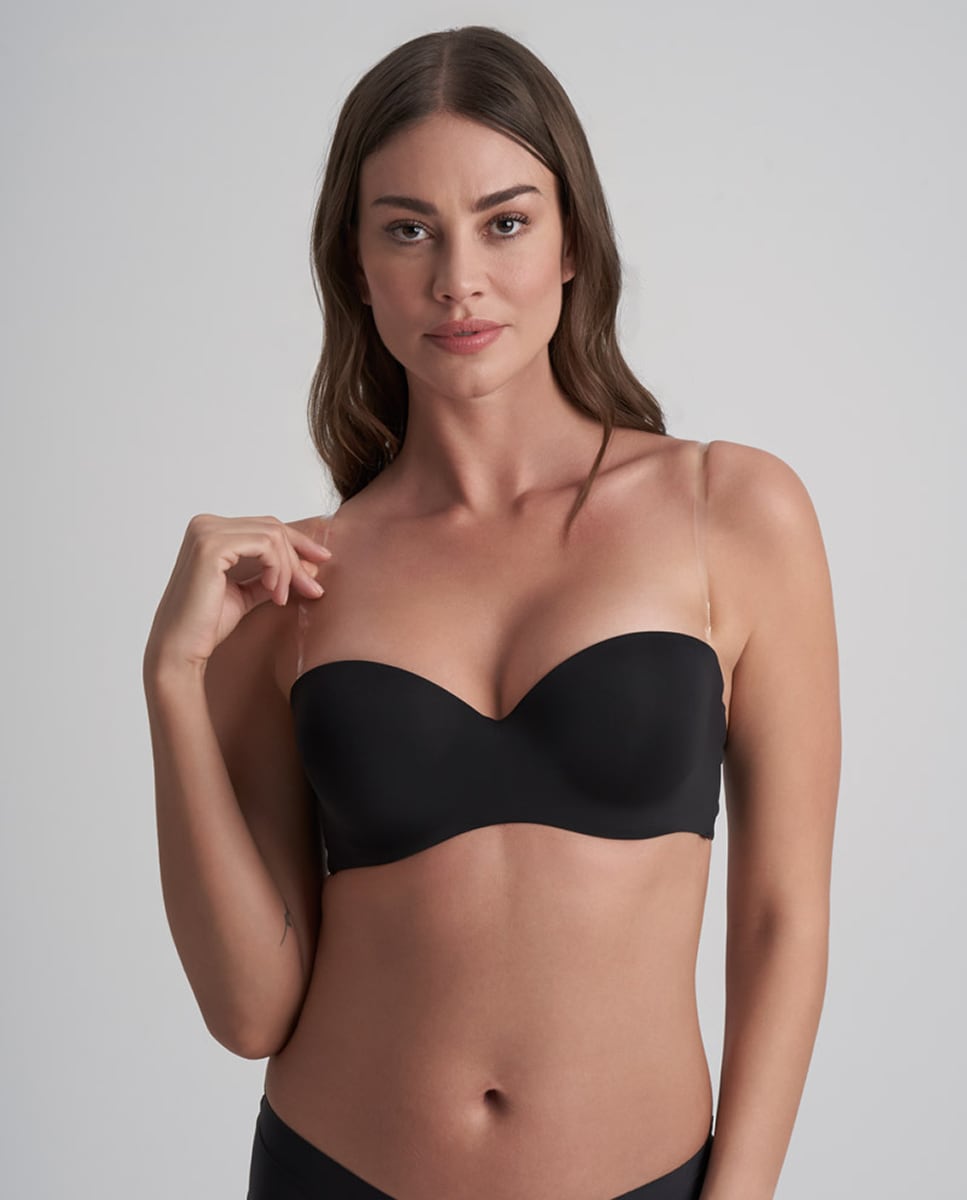 Alças Multifunções Ajustáveis e Suaves para Baixar as Costas do Soutien. Natural-5