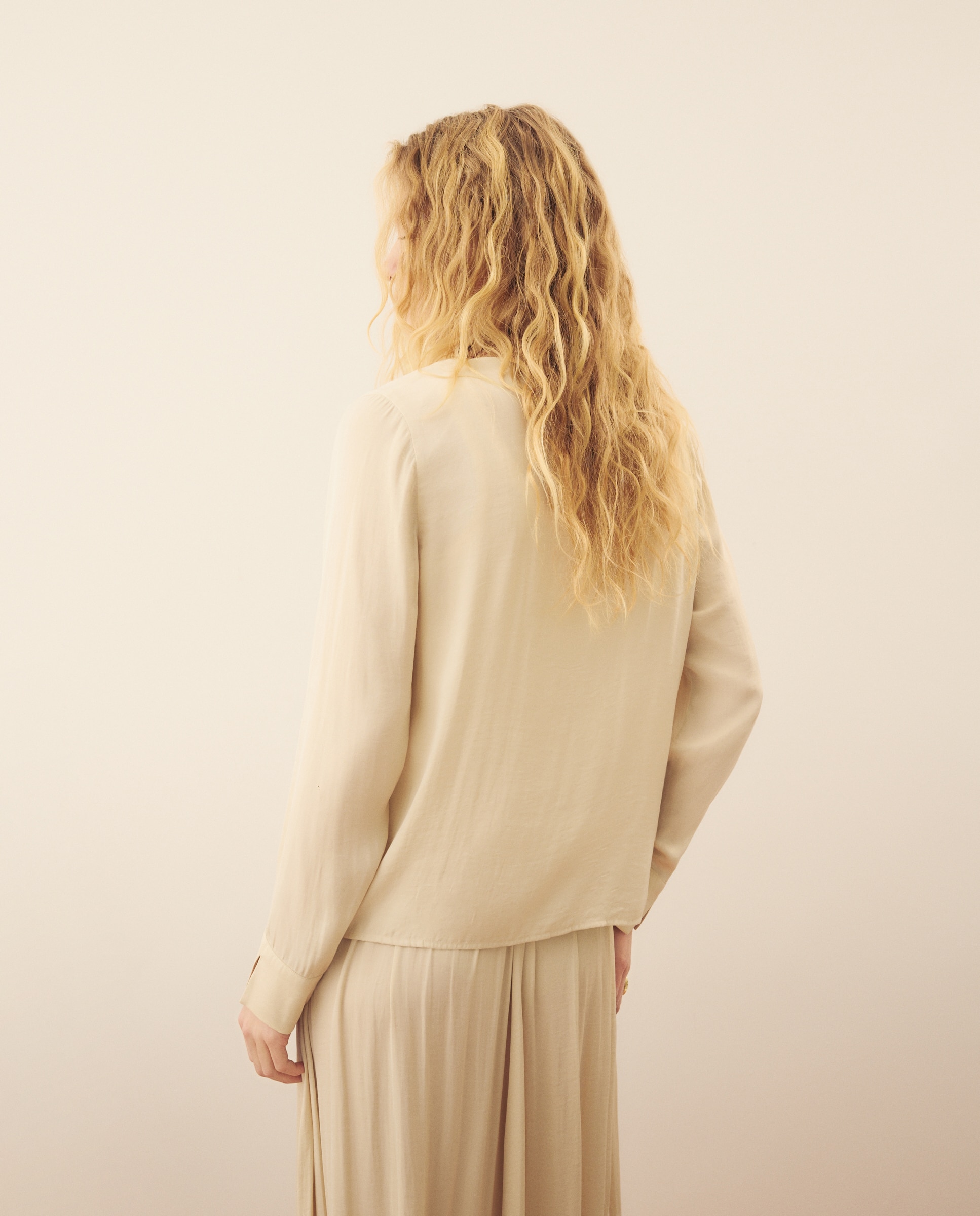 Blusa Alce com Laços 150 Baunilha-3