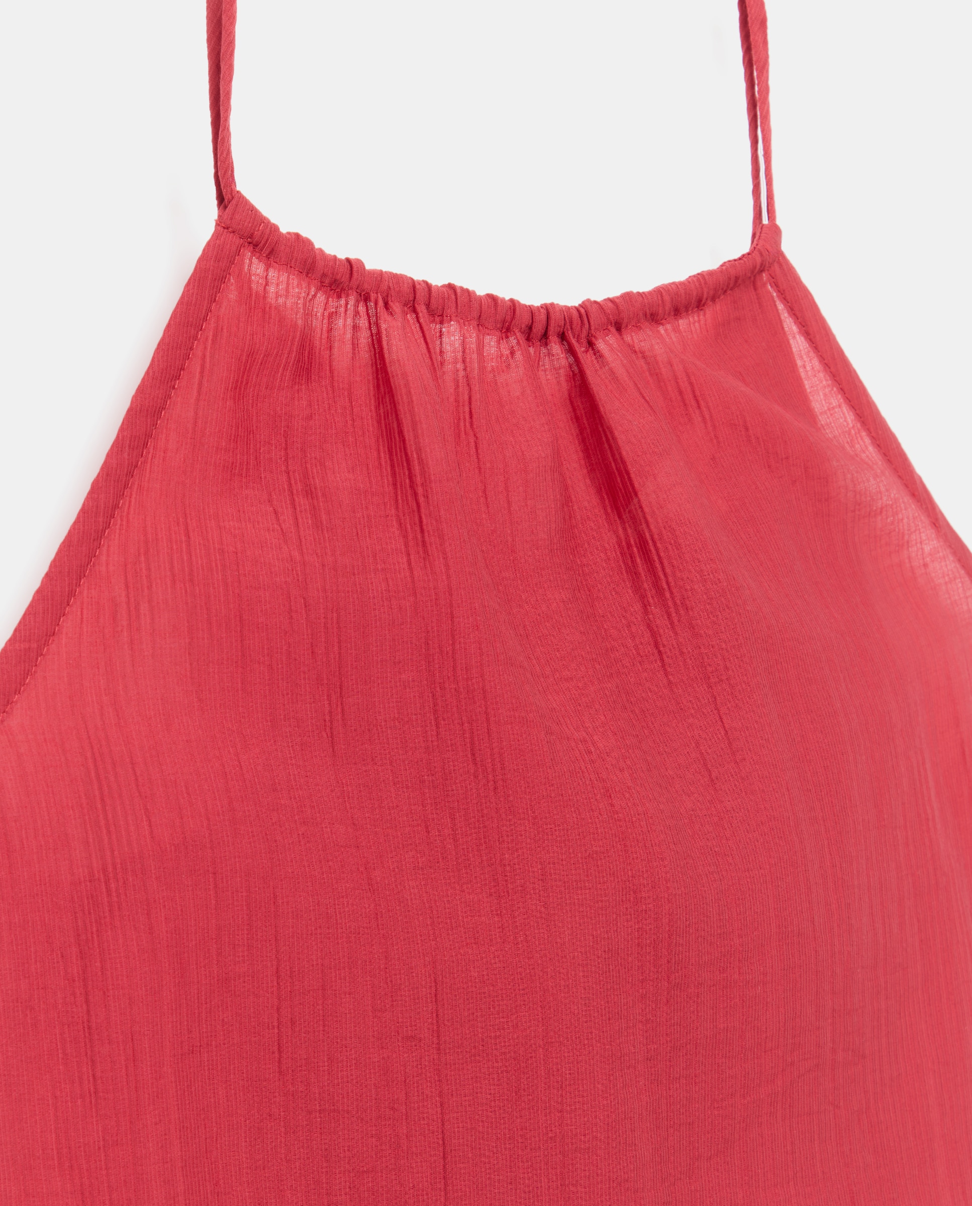 Top halter de mujer realizado en tencel - Southern Cotton - 600 Rojo 600 Rojo-6
