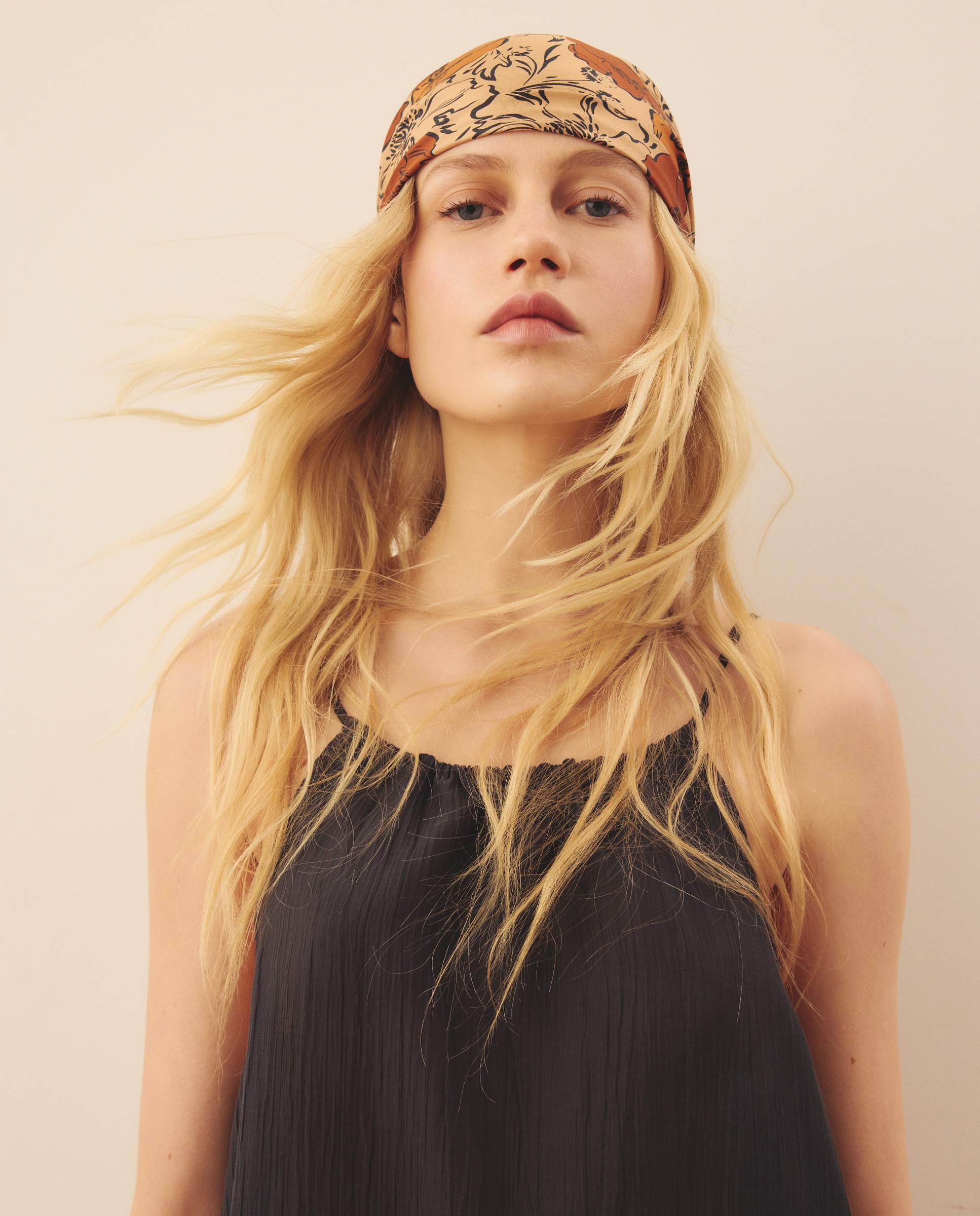 Top halter de mujer realizado en tencel - Southern Cotton - Plomo Plomo-4