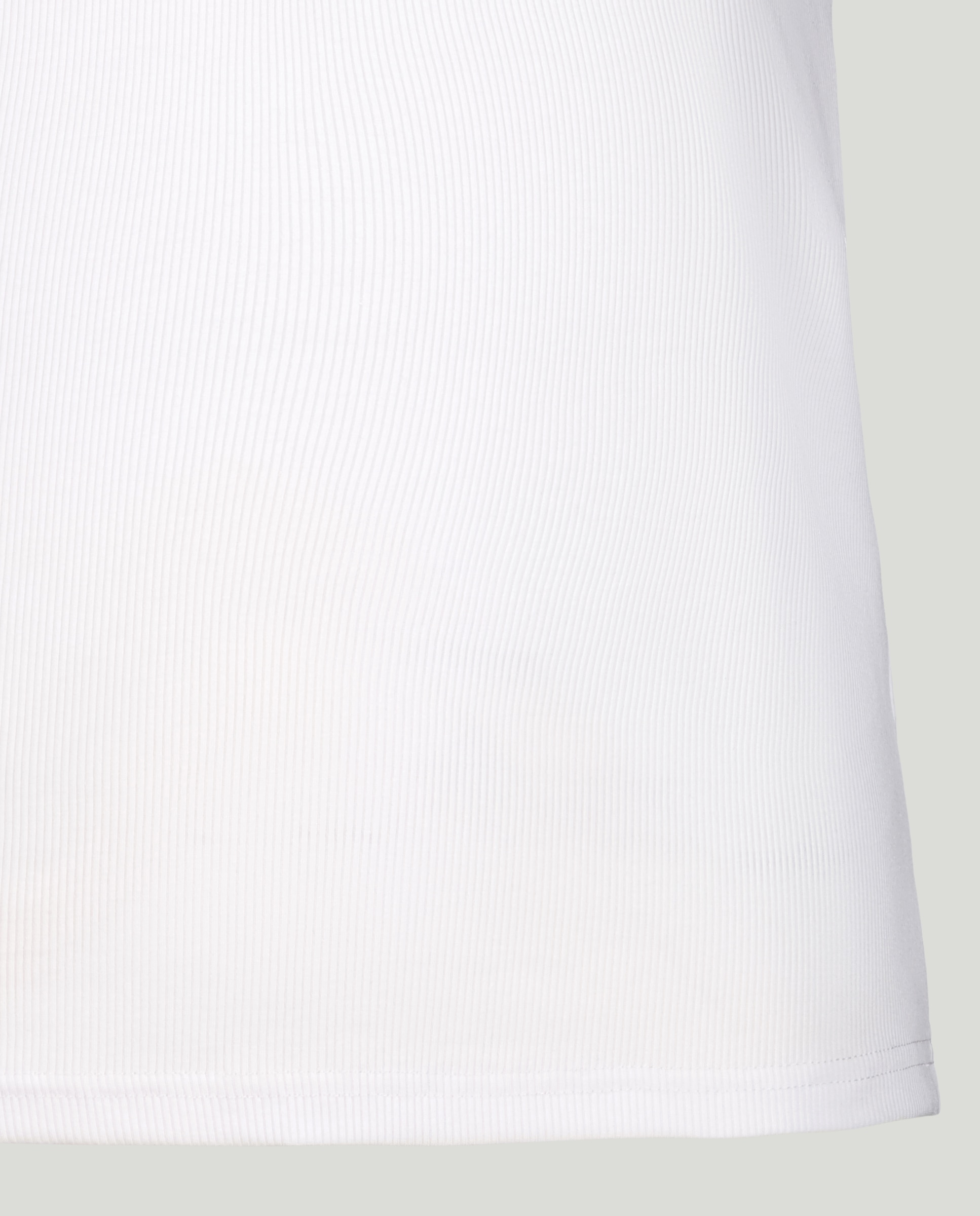 T-shirt Lisa sem Mangas Branco-6