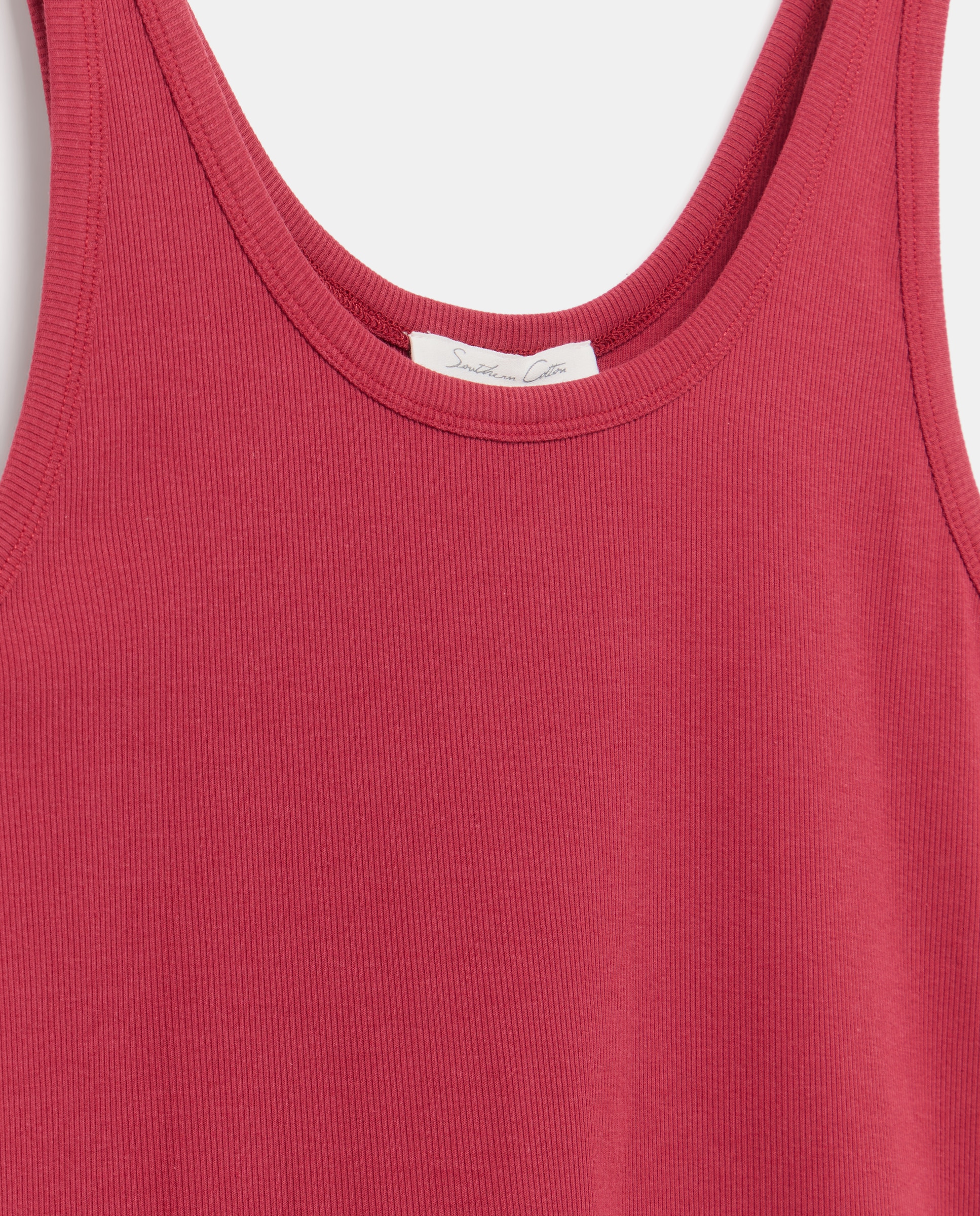 Camiseta básica de mujer canalé - Southern Cotton - Plomo Plomo-5