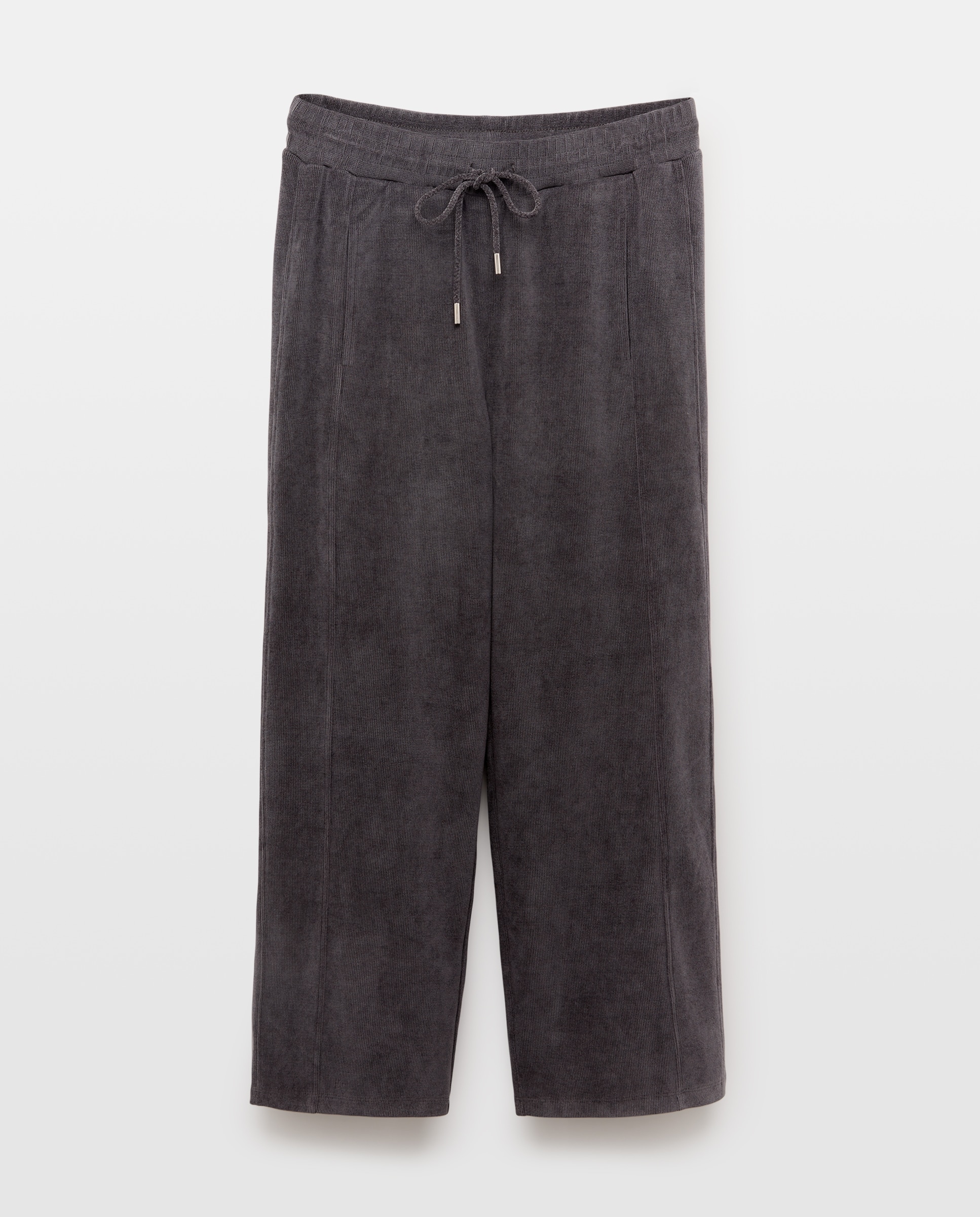 Imagen 4 de Pantalón jogger de mujer con pana elástica - Southern Cotton - Plomo Plomo