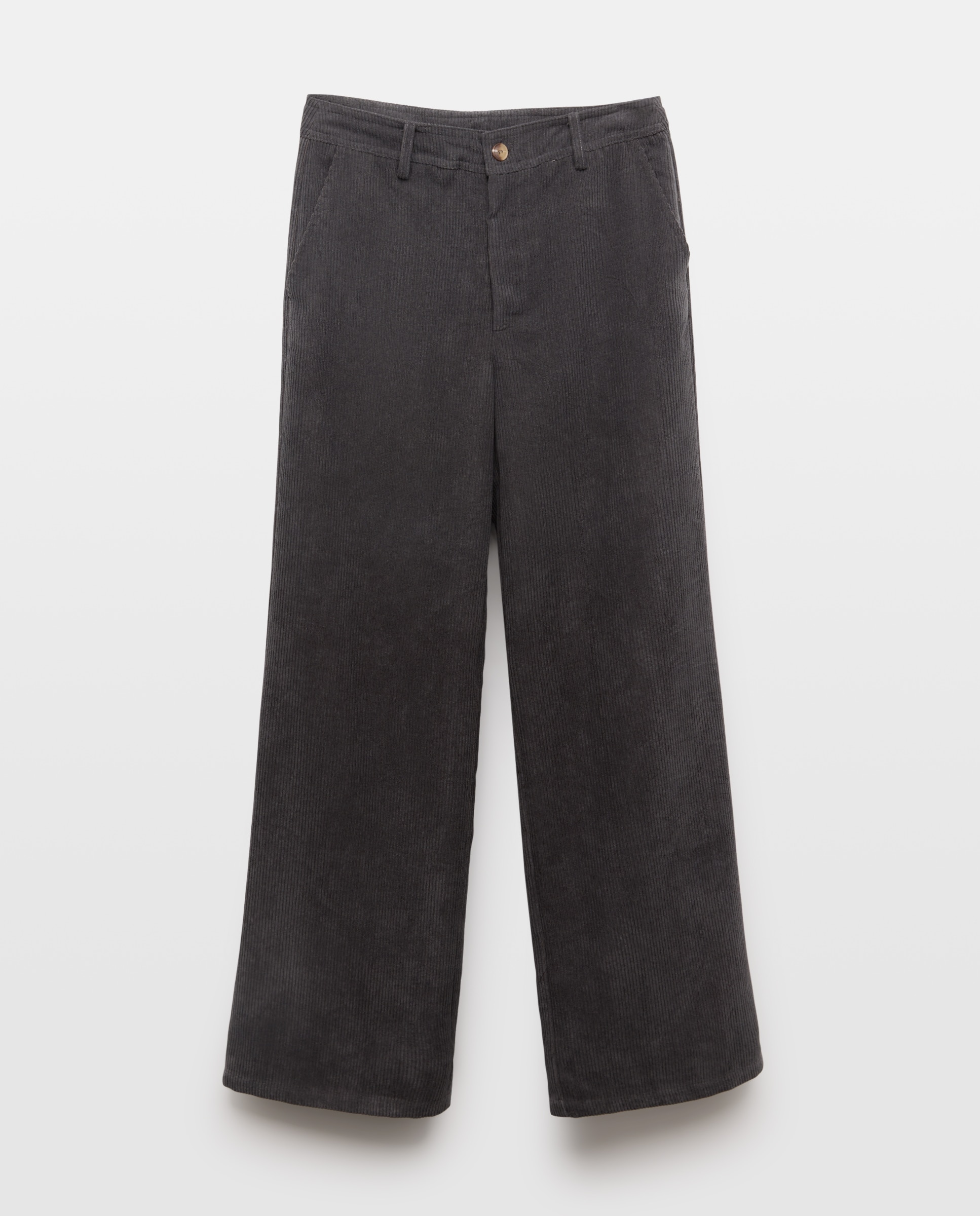 Pantalón de mujer ancho de pana fluida - Southern Cotton - 240 Fucsia Plomo-4