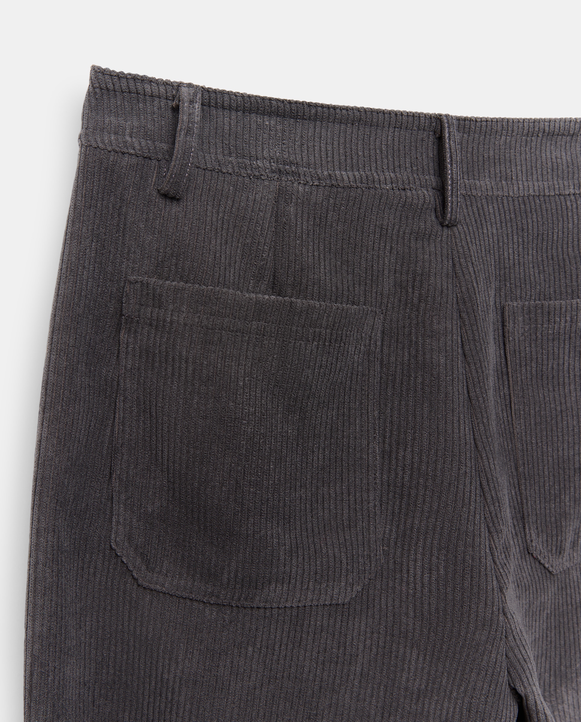 Pantalón de mujer ancho de pana fluida - Southern Cotton - 240 Fucsia Plomo-5