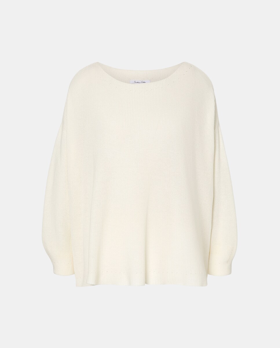 Camisola de Malha Lisa 120 Cru-5