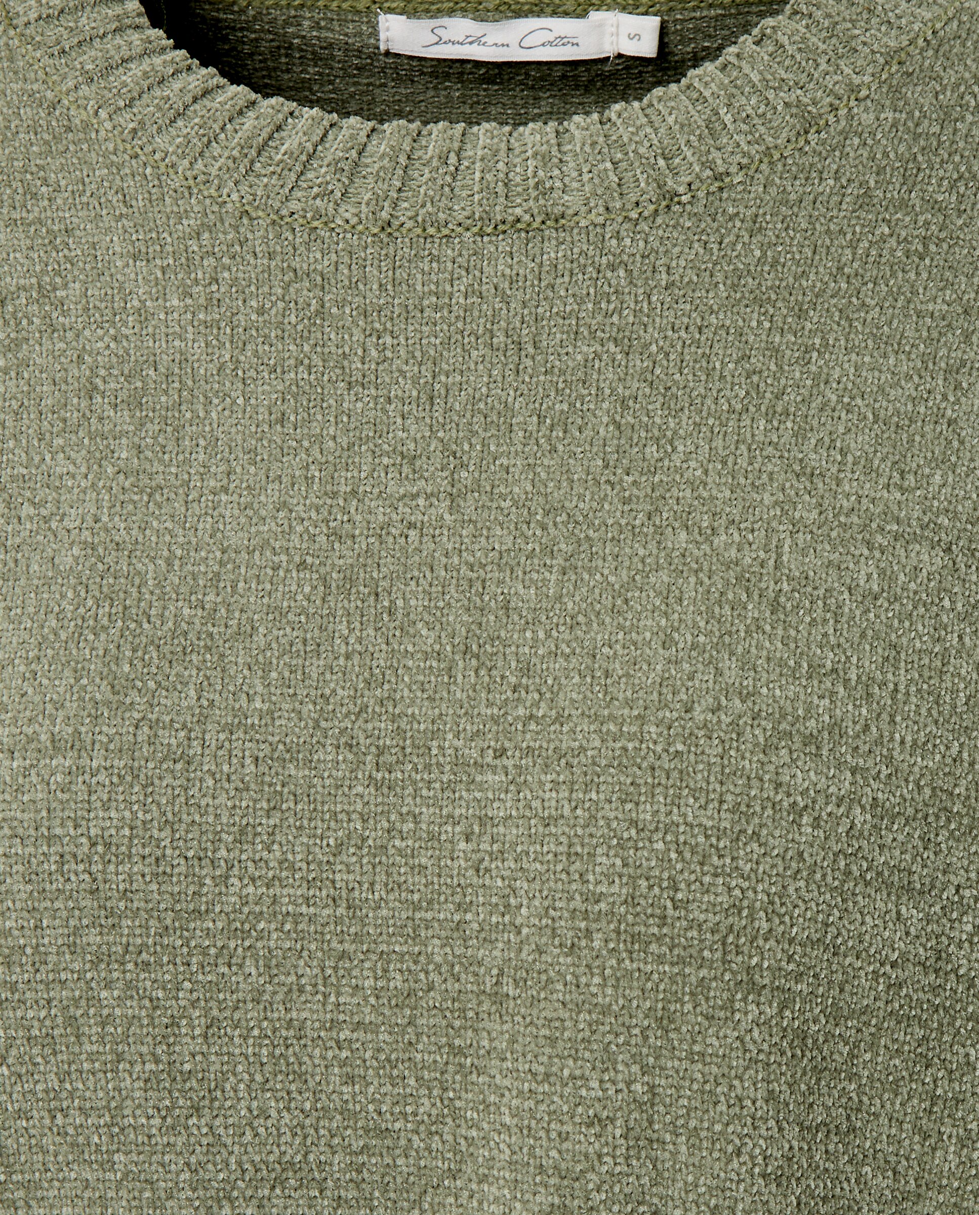 Camisola de Malha de Poliéster Lisa 520 Caqui-5
