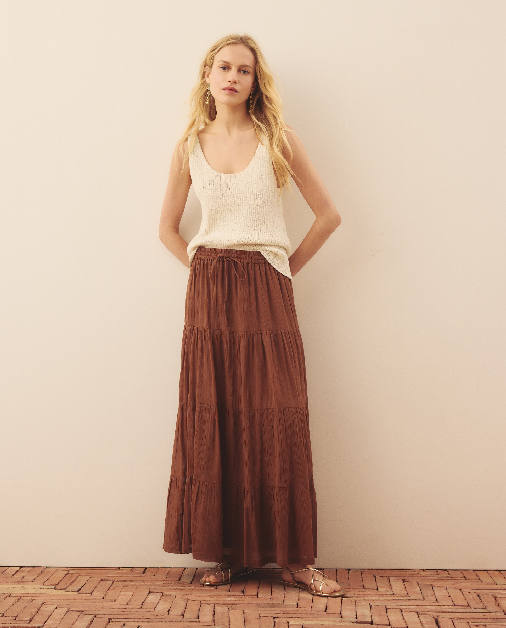 Imagen 2 de Top de mujer crepe - Southern Cotton - 120 Crudo 120 Crudo