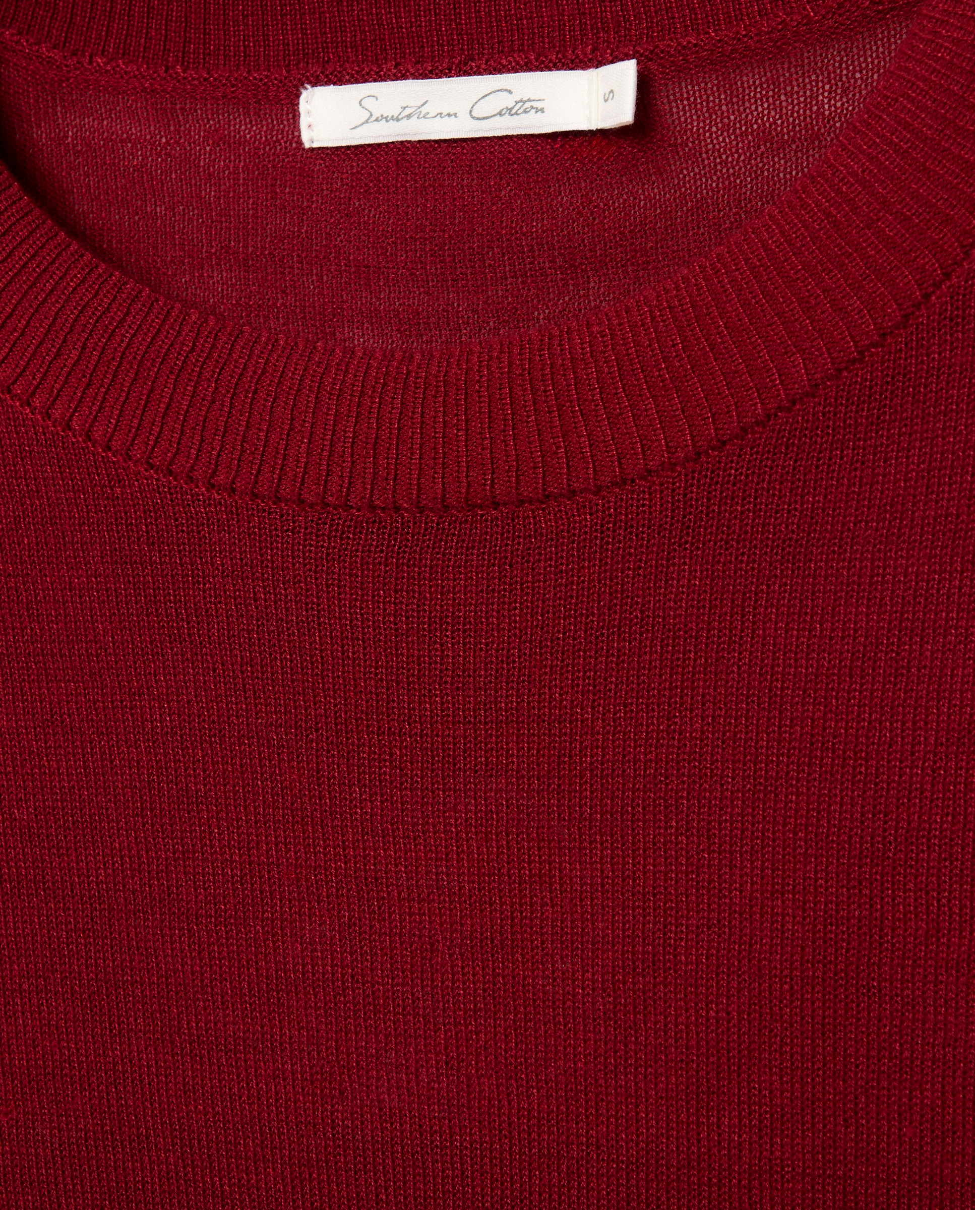 Jersey de mujer con cuello caja básico - Southern Cotton - 600 Rojo 600 Rojo-5