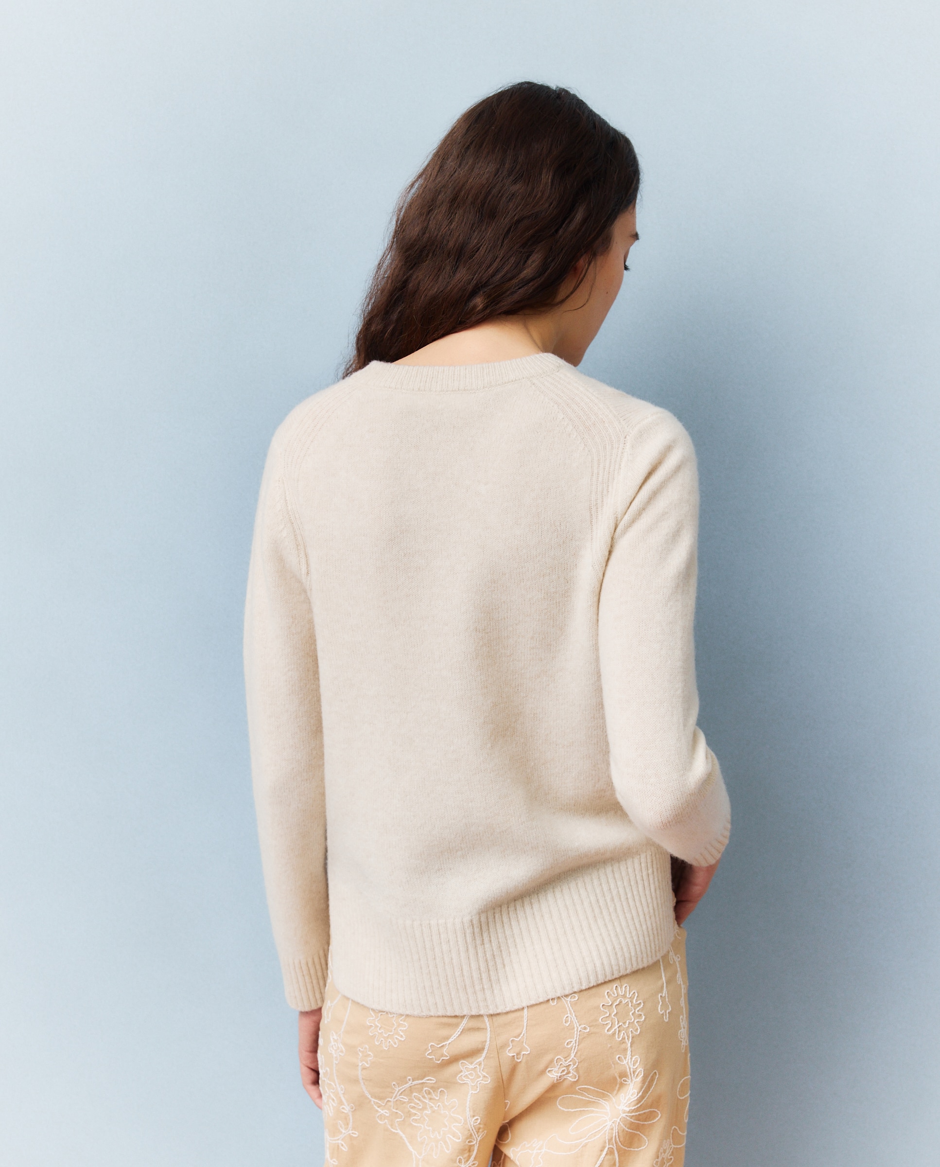 Jersey lana de mujer - Southern Cotton - Beige Beige-3