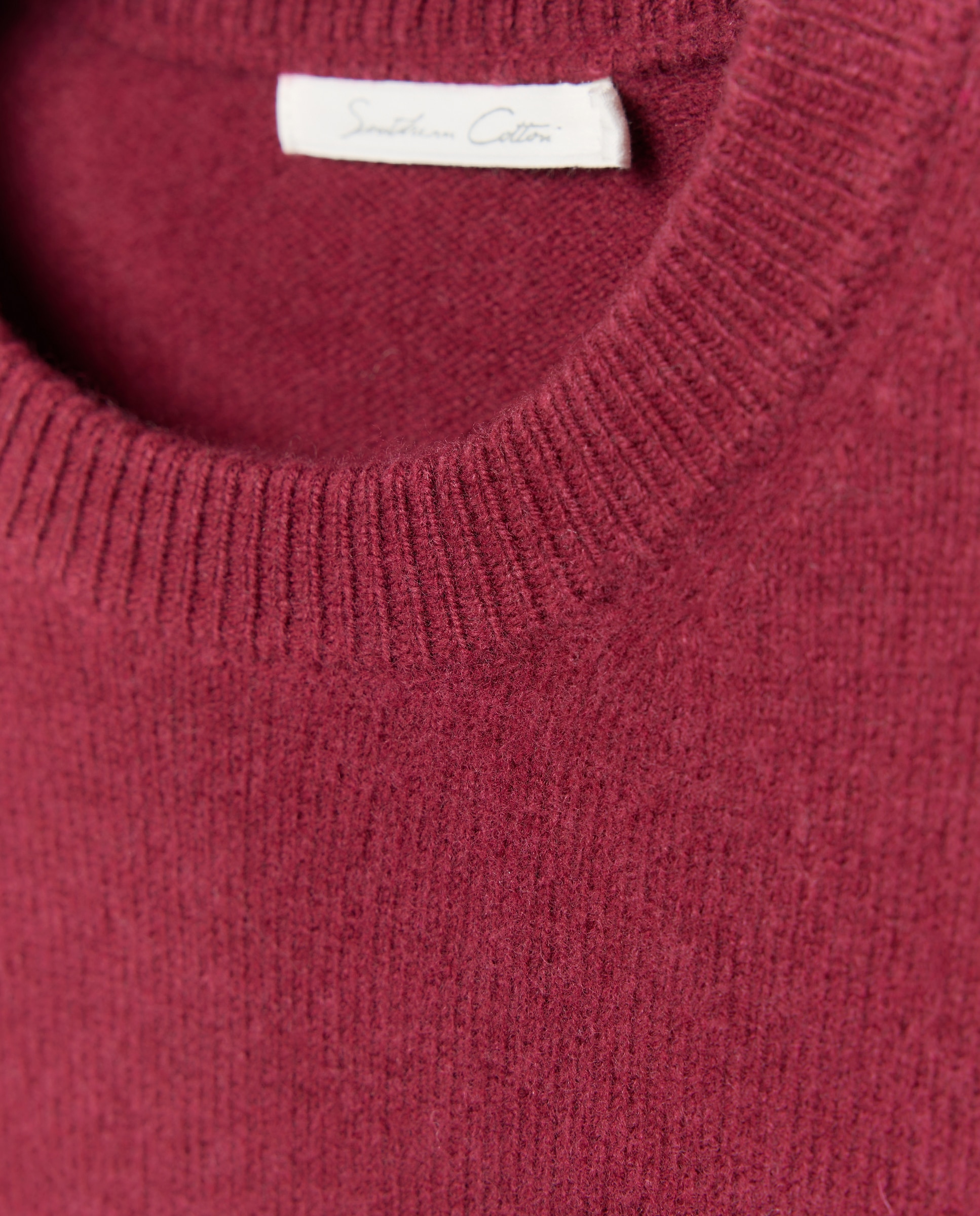 Jersey lana de mujer - Southern Cotton - Burdeos Burdeos-5